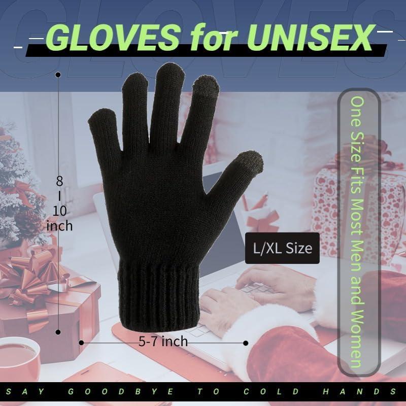 Guantes Térmicos Eléctricos USB Eskood para Invierno Negros