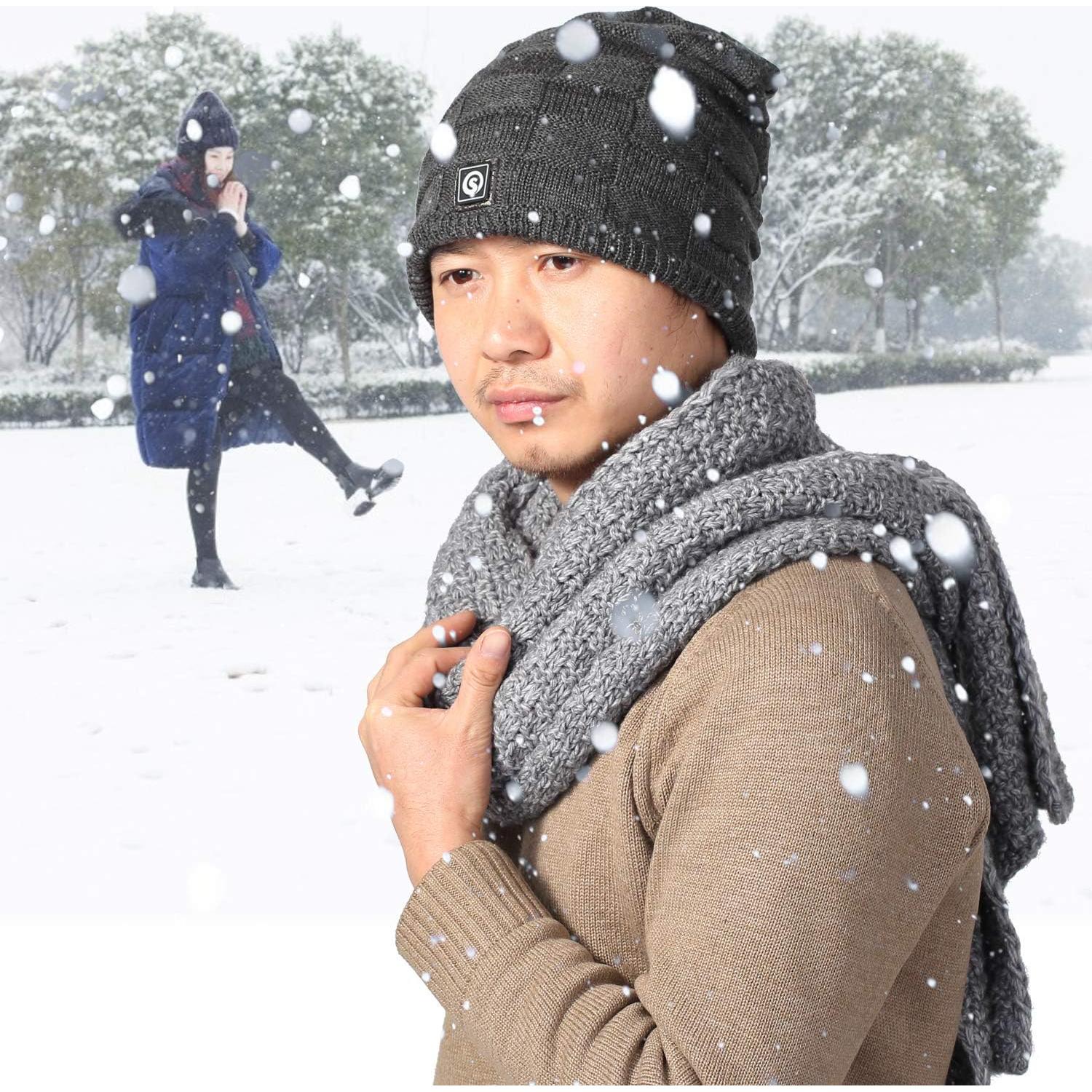 Gorro Térmico Calentado Sun Will Eléctrico Recargable Gris