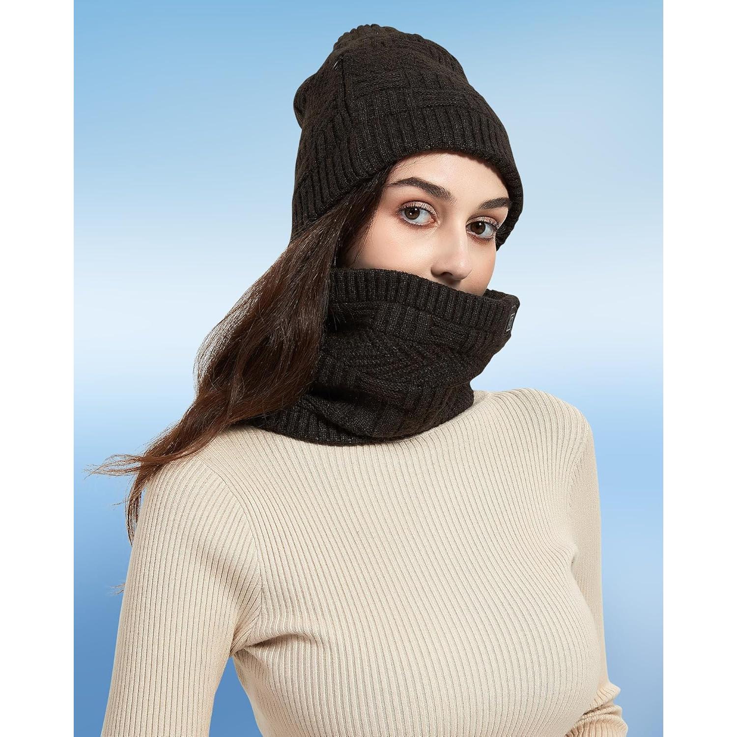 Gorro y Bufanda Calentados Unisex R-TAX RTX-DR08 4000mAh