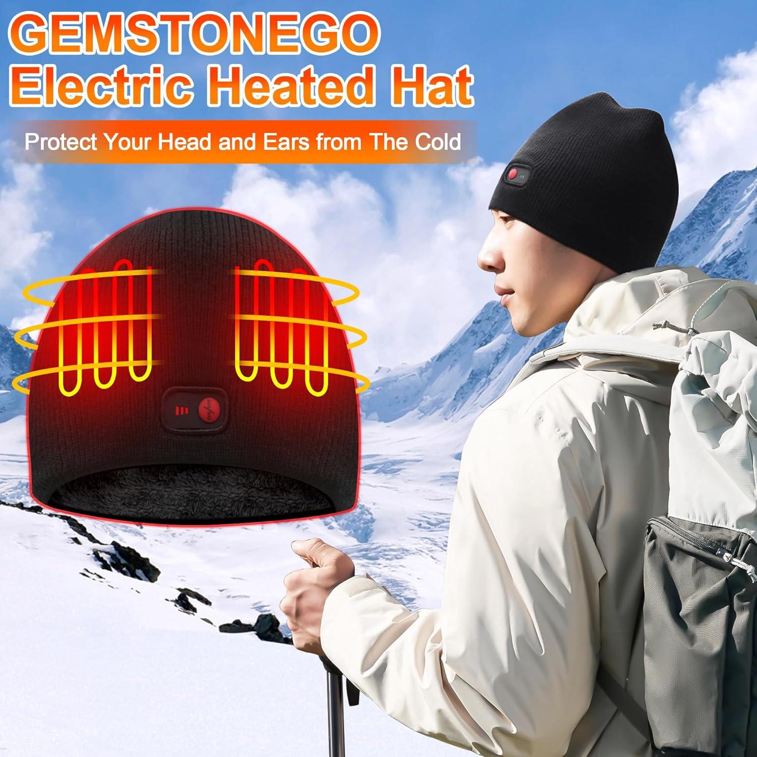 Gorro Térmico Eléctrico Recargable Unisex - Calor Ajustable