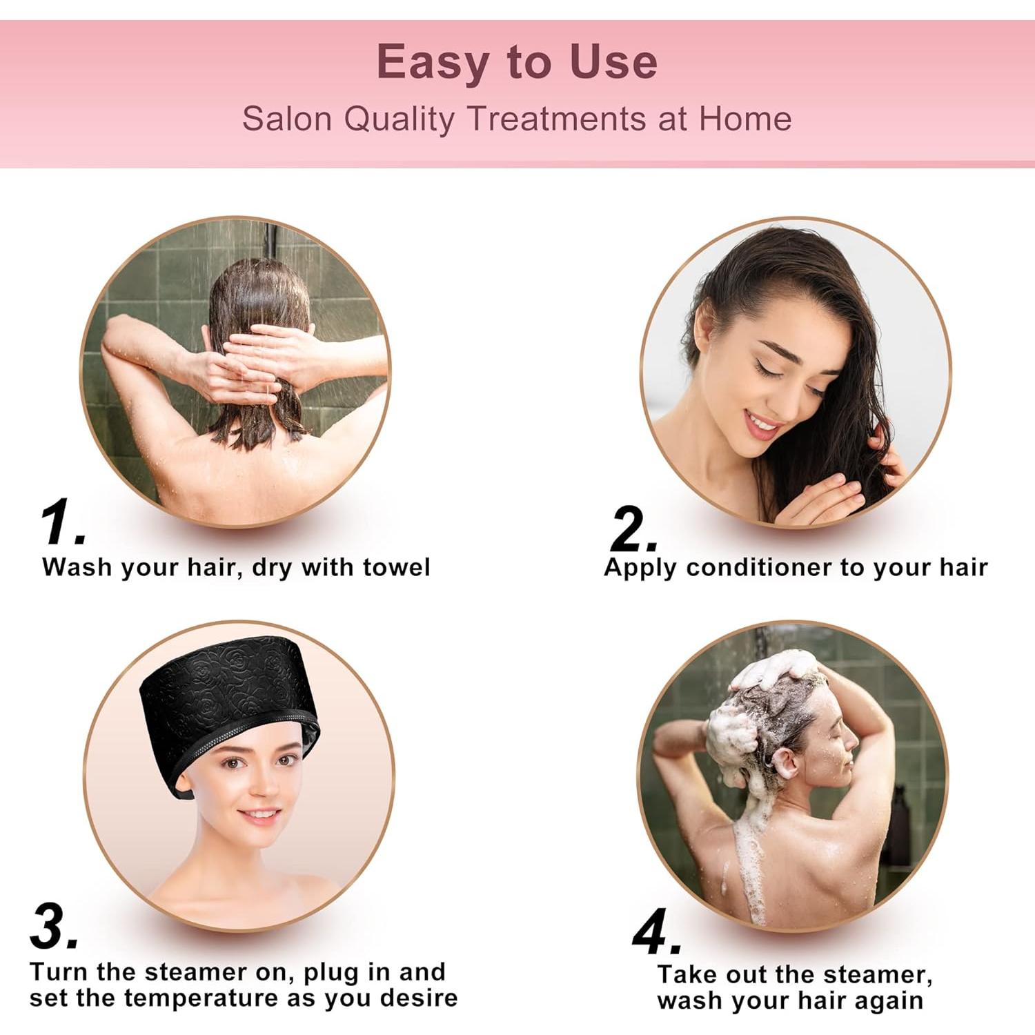 Gorro Térmico para Cabello Ingewear - Acondicionador Profundo