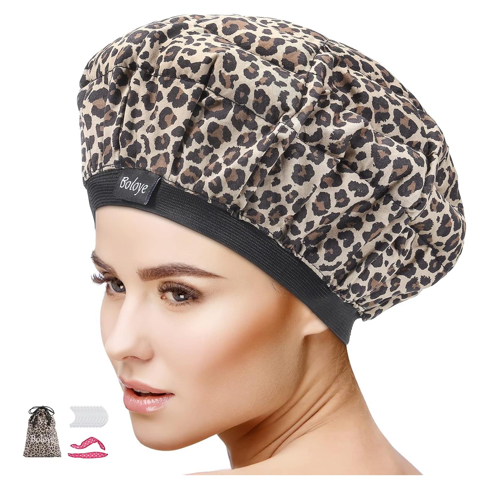 Gorro de Calor para Acondicionamiento Profundo Boloye - Leopardo
