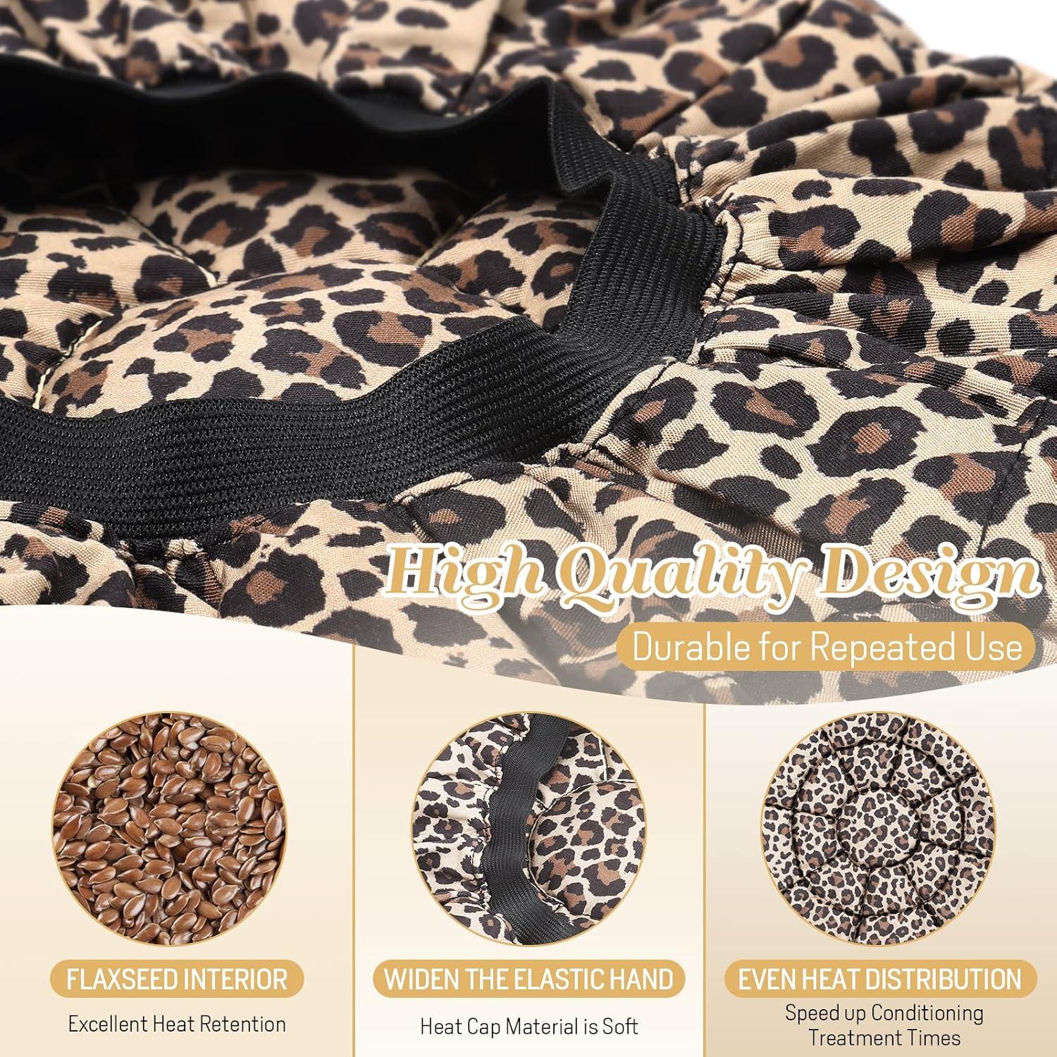 Gorro de Calor para Acondicionamiento Profundo Boloye - Leopardo