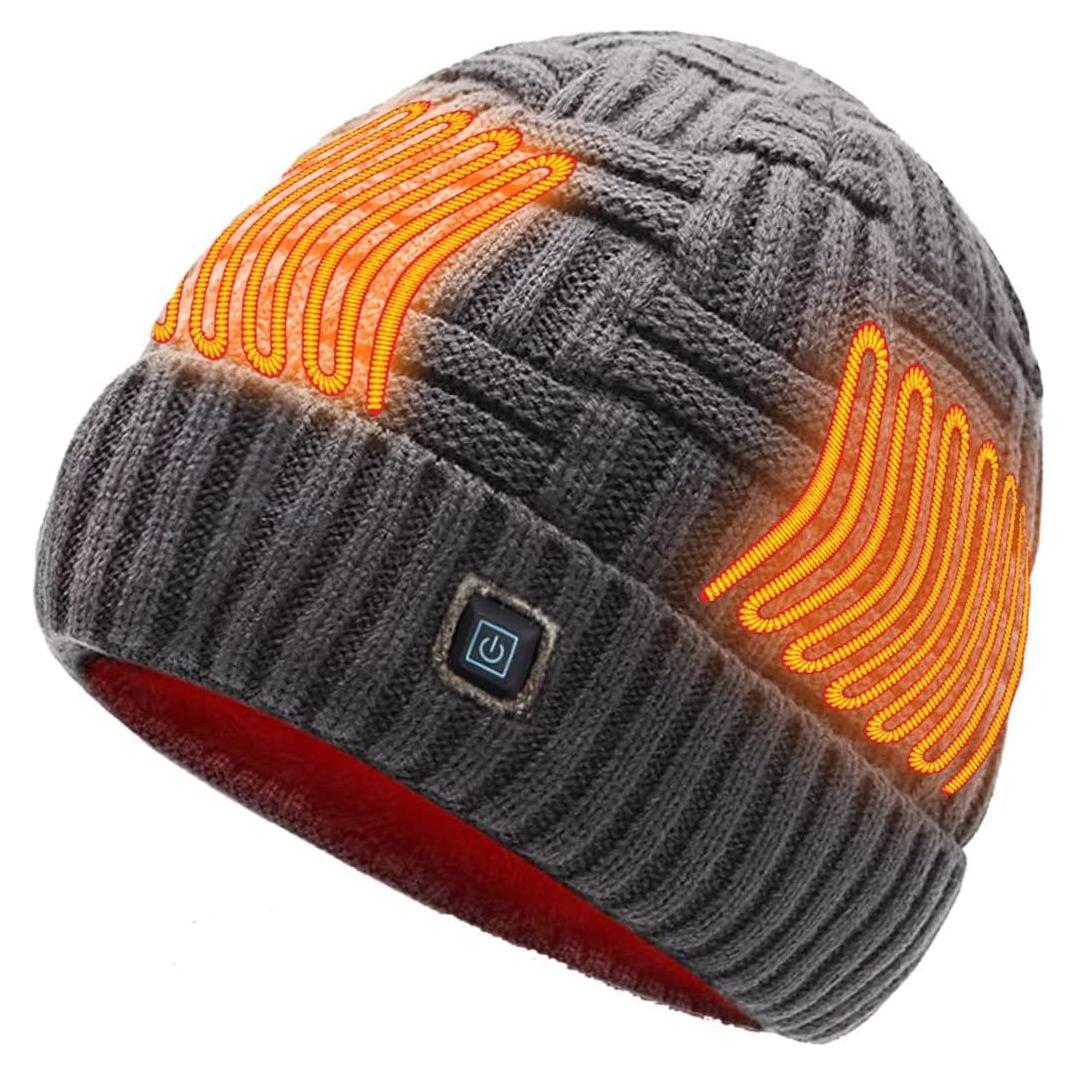 Gorro Térmico Eléctrico Unisex Hive TechWear Gris