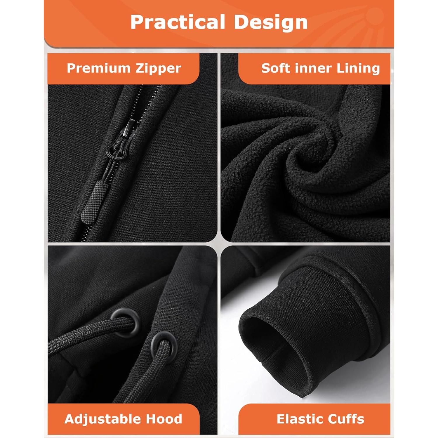 Sudadera Térmica Unisex Venustas con Batería 5000mAh