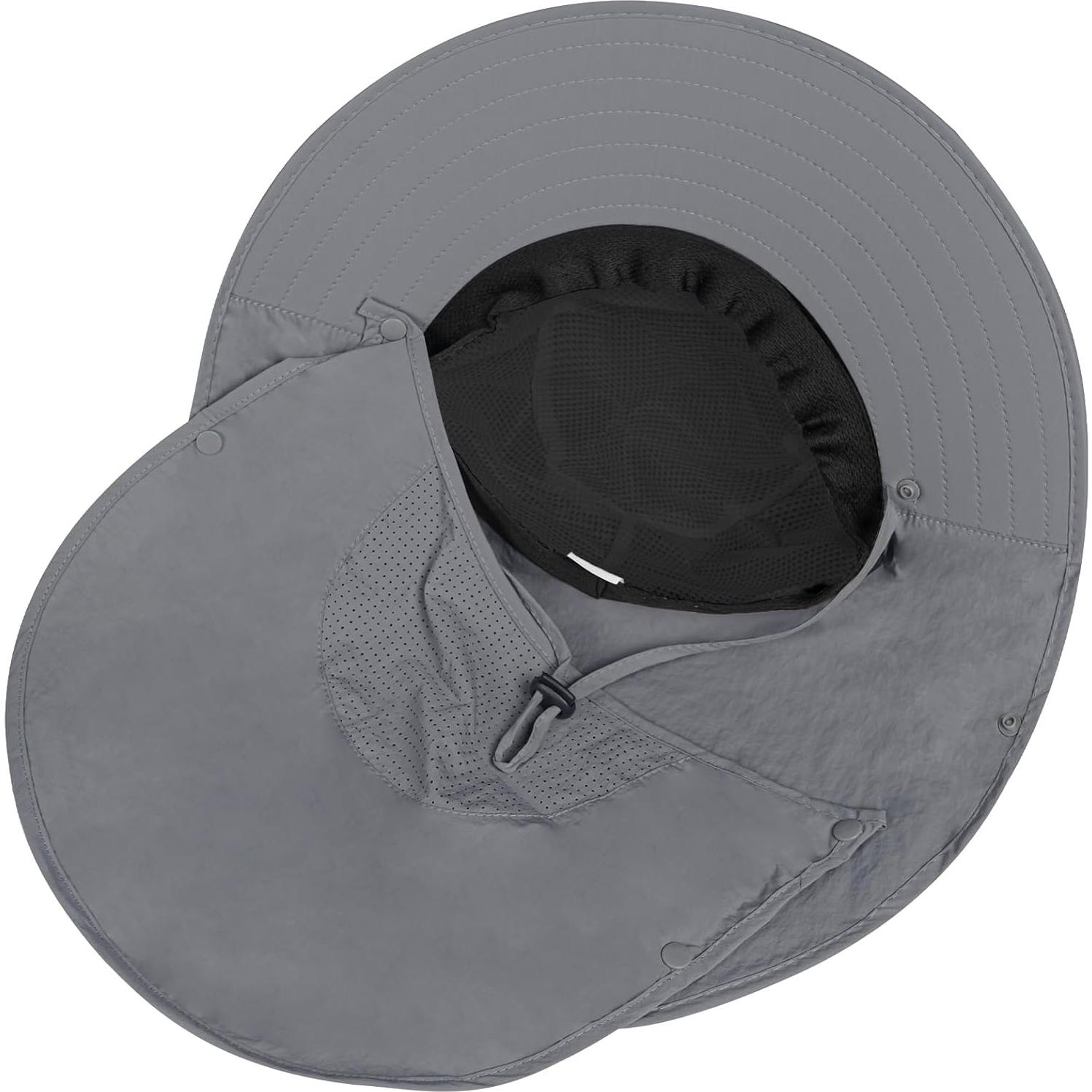 Sombrero de Sol Rosoz Unisex UPF50+ con Solapa y Cubierta