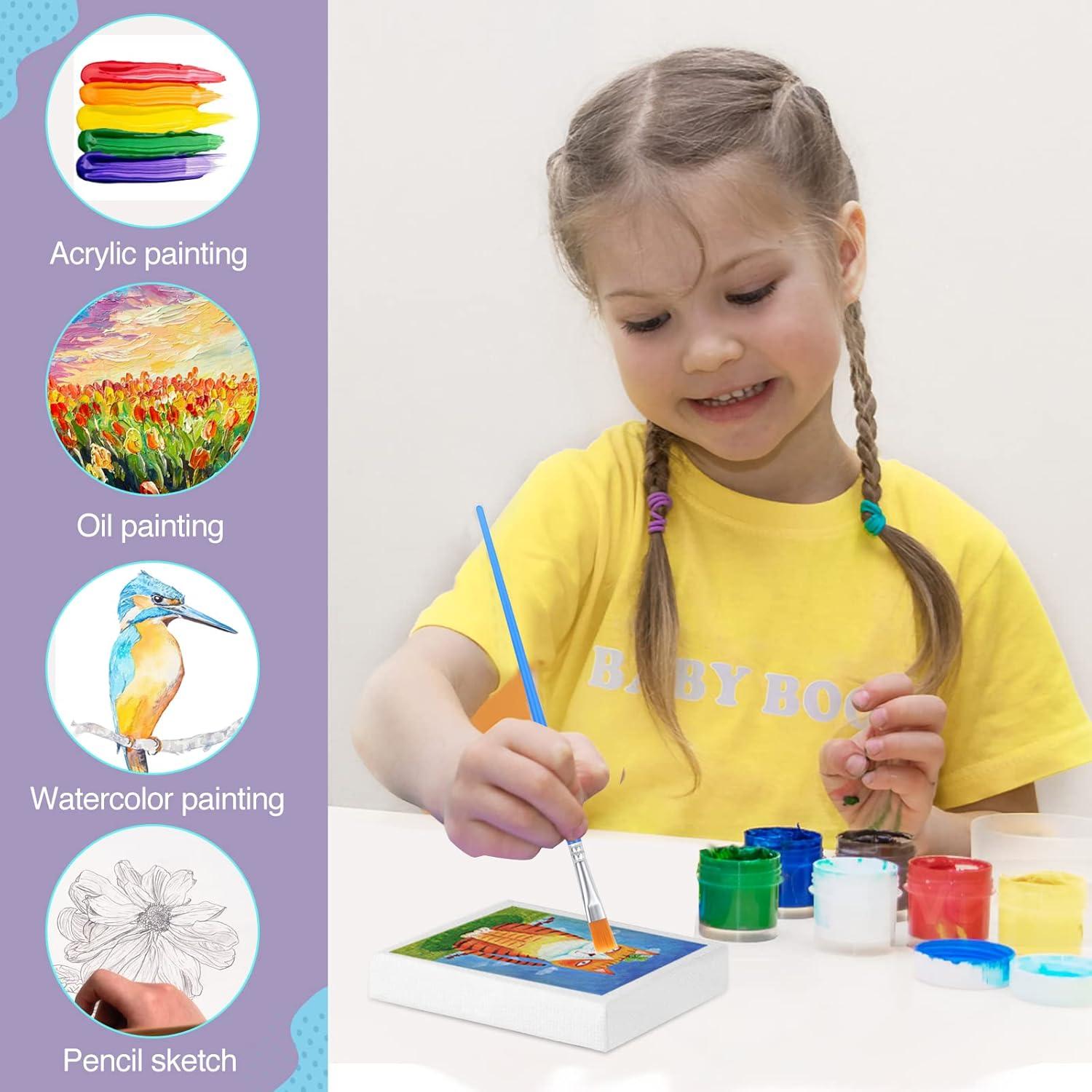 Mini Lienzos ESRICH 32 Piezas 7,62 cm para Pintar