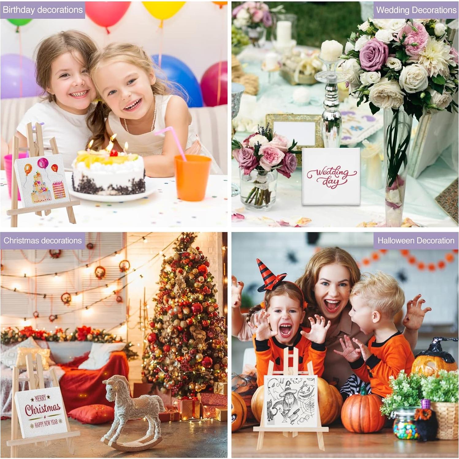 Mini Lienzos ESRICH 32 Piezas 7,62 cm para Pintar