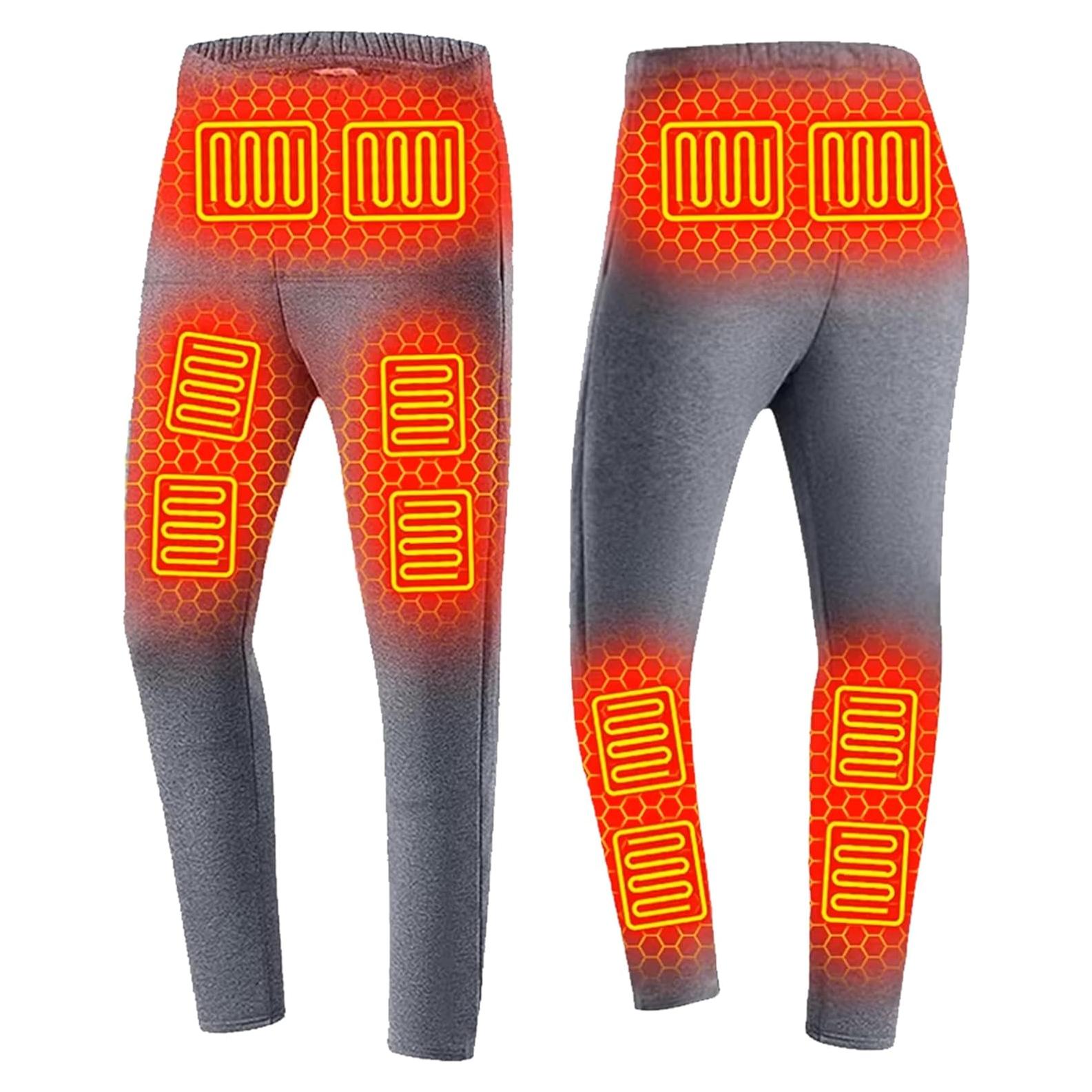 Pantalones Térmicos Calentados Iooellix para Hombres 3 Niveles