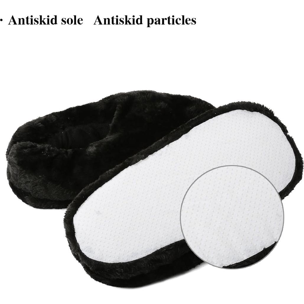 Pantuflas Eléctricas Calentadas por USB BJPEY Shl - Negro