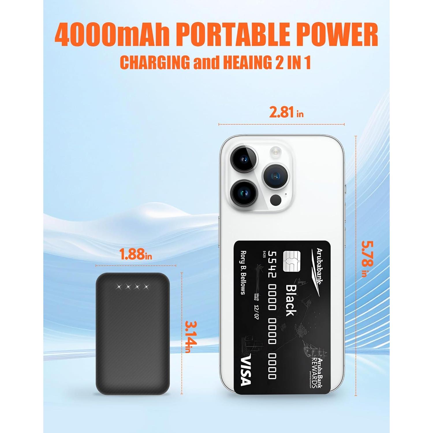 Pantuflas Calentadas CYCYHEAT RTX-DR08 Unisex 3 Niveles