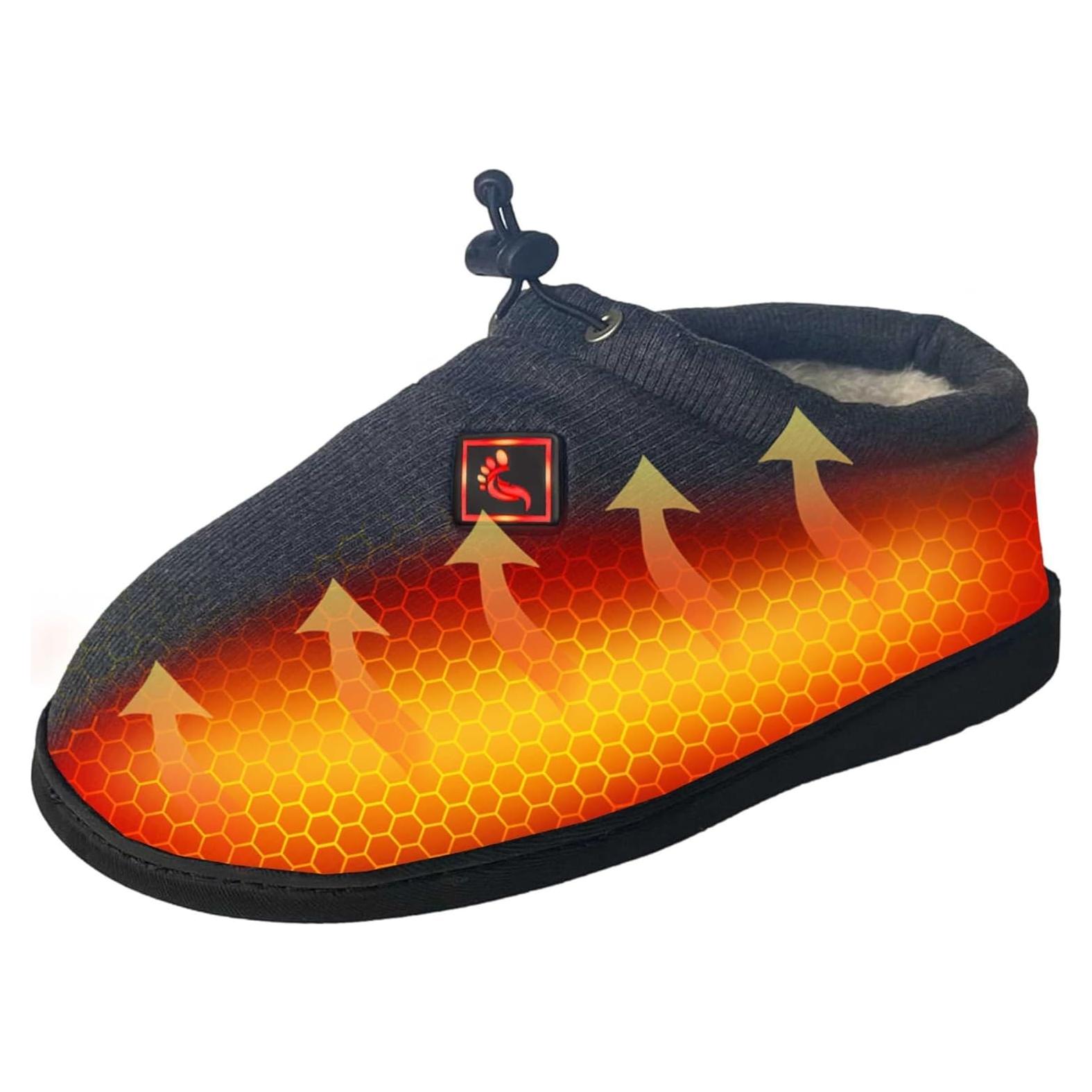 Zapatillas Calentadas ThermalStep Unisex 2000mAh Negro