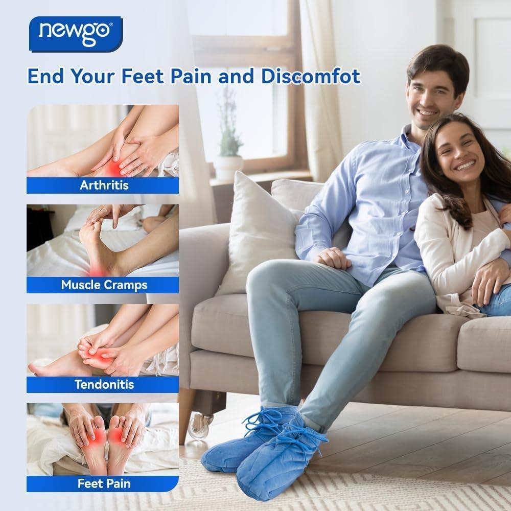 Botas Calentables NEWGO para Pies Fríos - Terapia Calor Húmedo