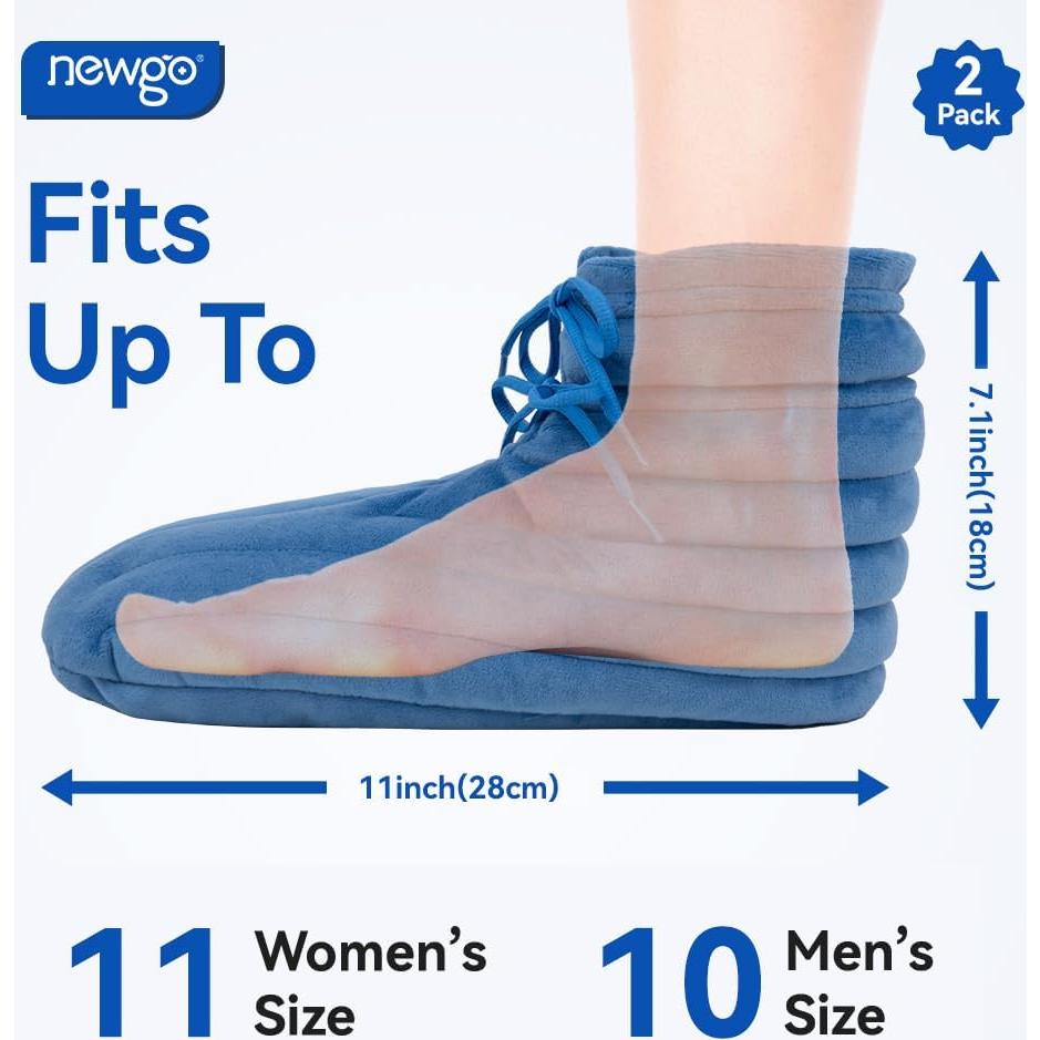 Botas Calentables NEWGO para Pies Fríos - Terapia Calor Húmedo