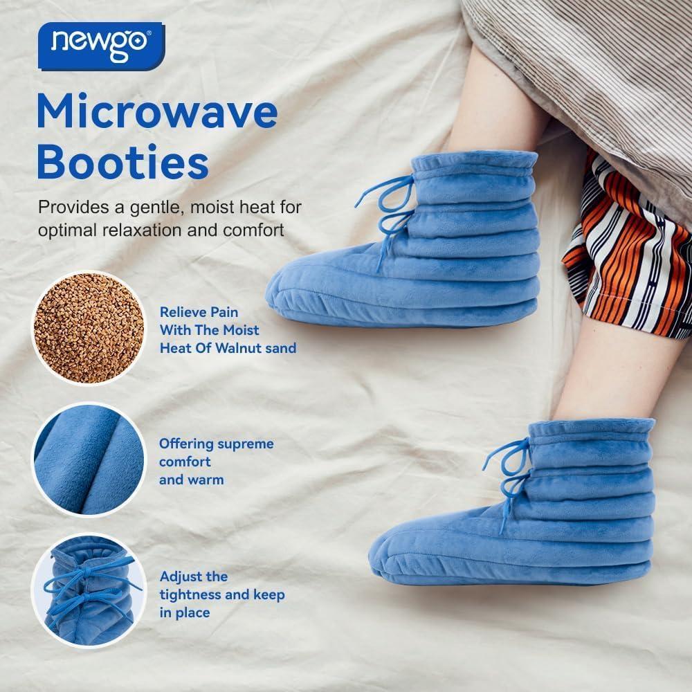 Botas Calentables NEWGO para Pies Fríos - Terapia Calor Húmedo