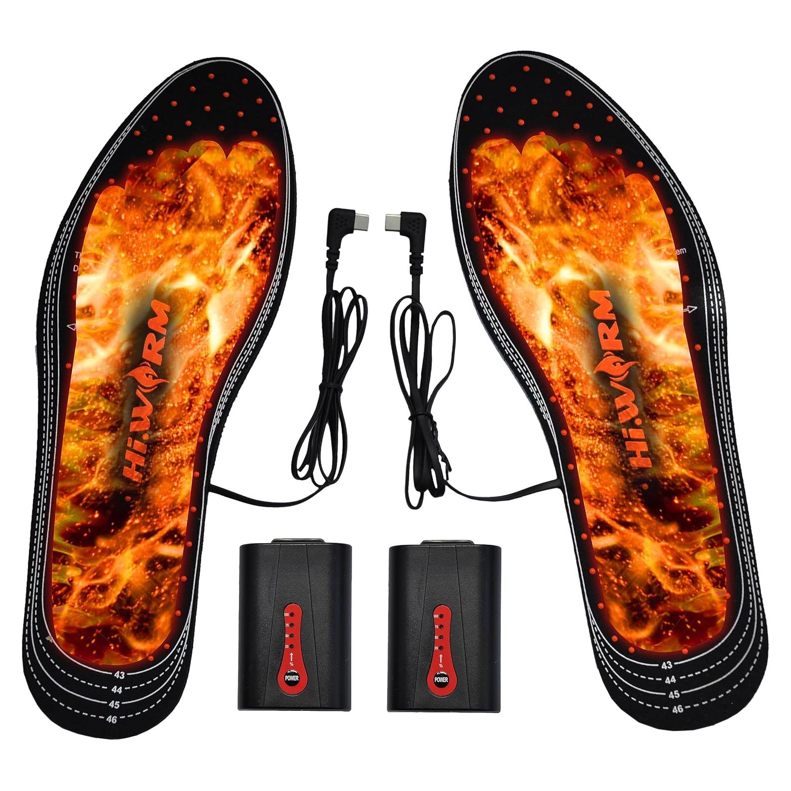 Plantillas Calentadas Eléctricas HIWARM Talla L Recargables