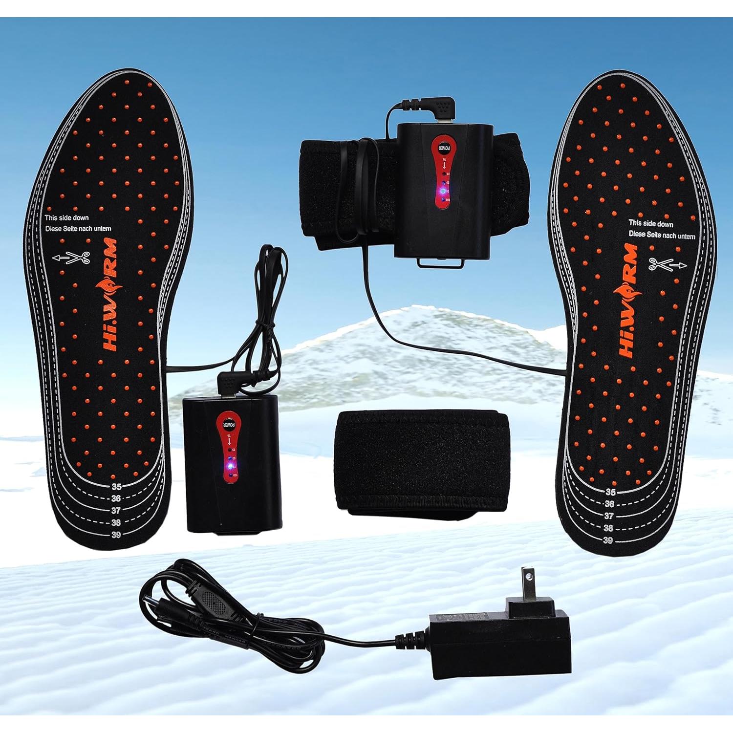 Plantillas Calentadas Eléctricas HIWARM Talla L Recargables