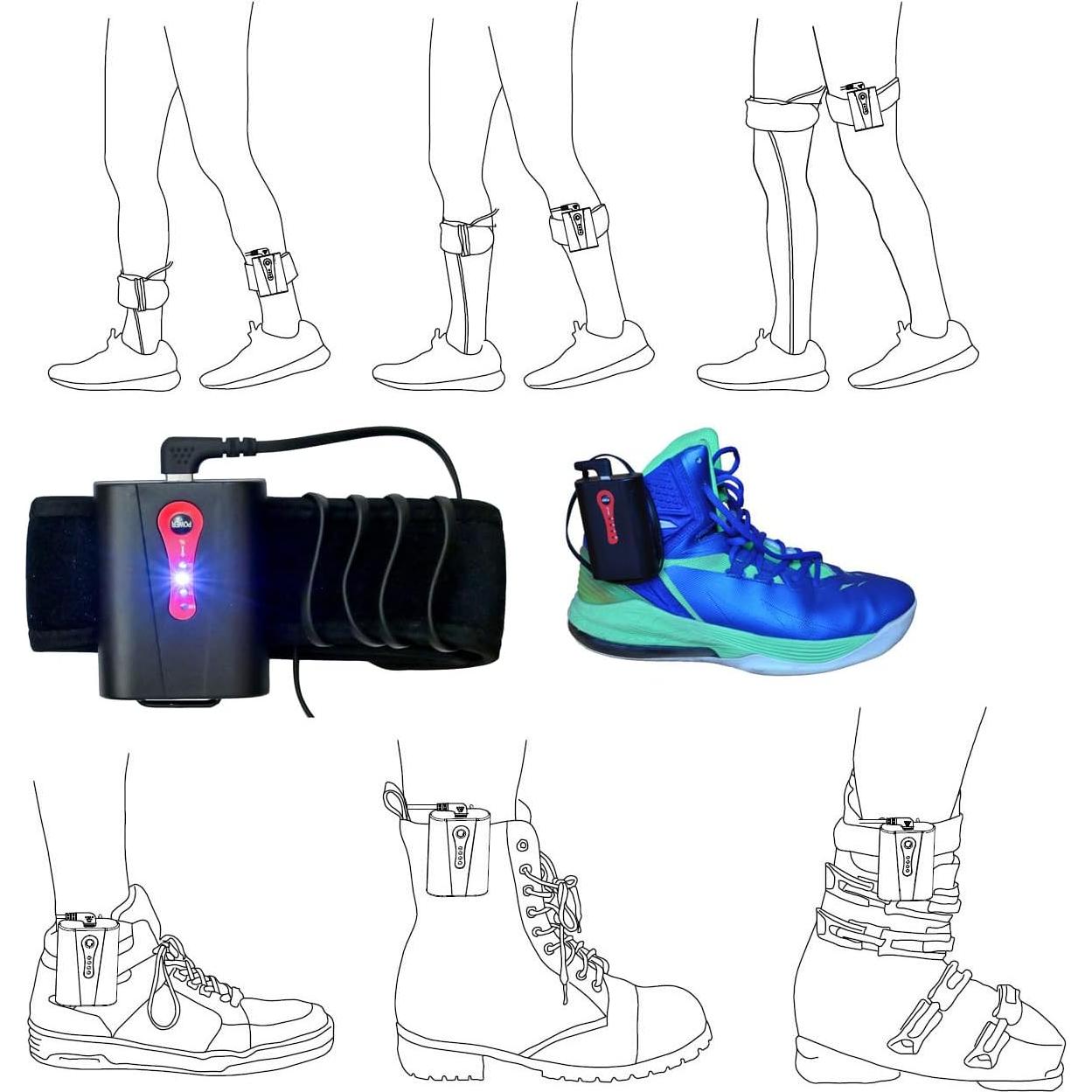 Plantillas Calentadas Eléctricas HIWARM Talla L Recargables