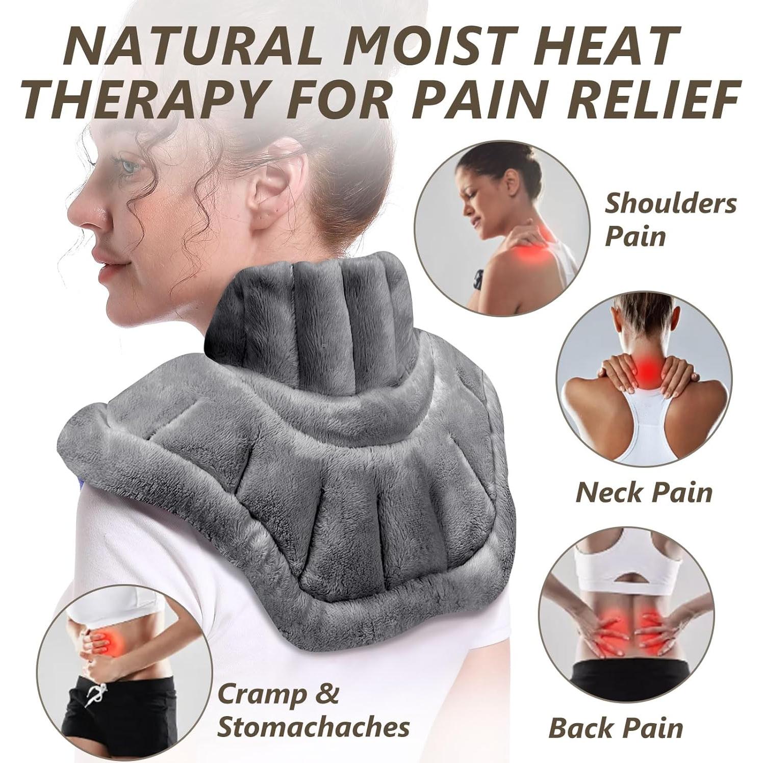 Almohadilla Térmica de Microondas AiricePac para Cuello y Hombros