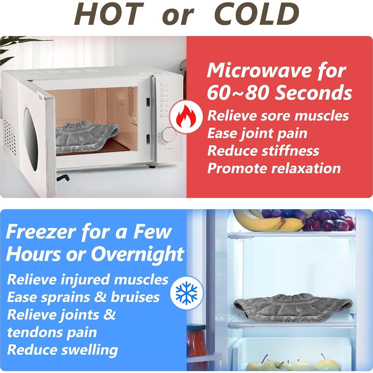 Almohadilla Térmica de Microondas AiricePac para Cuello y Hombros