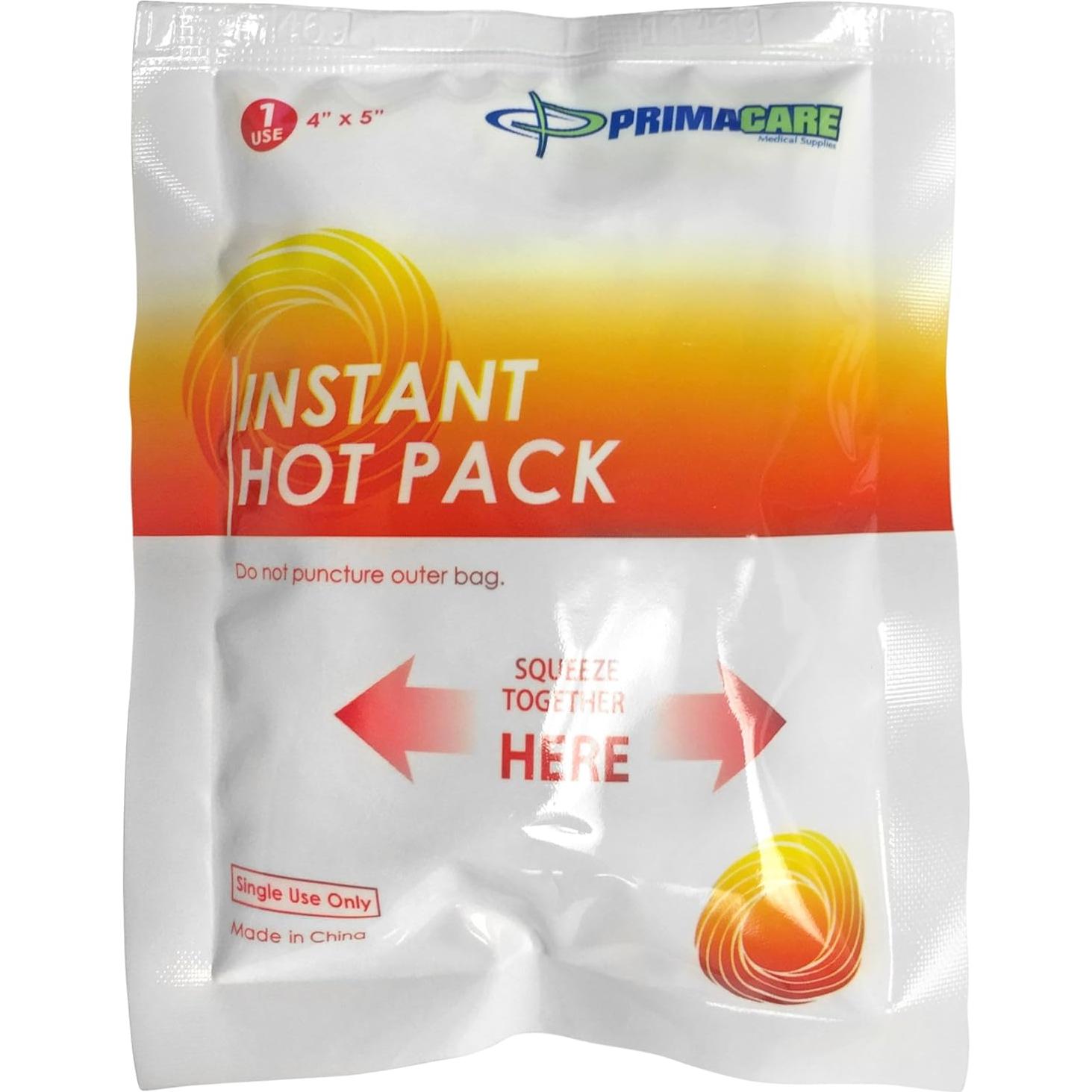 Paquete de Calor Instantáneo Primacare PHP-45, 24 Piezas, 10.16x12.7 cm