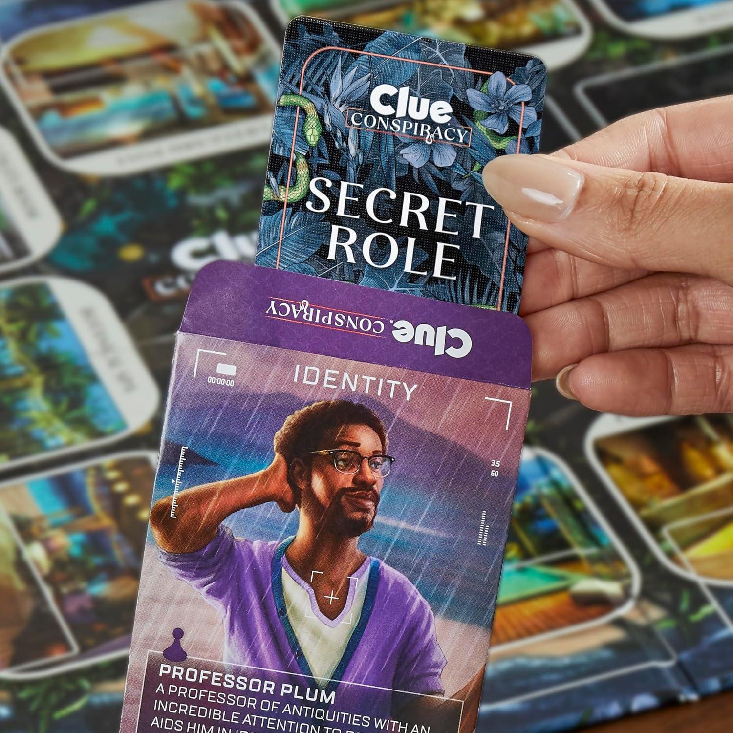 Juego de Mesa Clue Conspiracy Hasbro - Estrategia 4-10 Jugadores