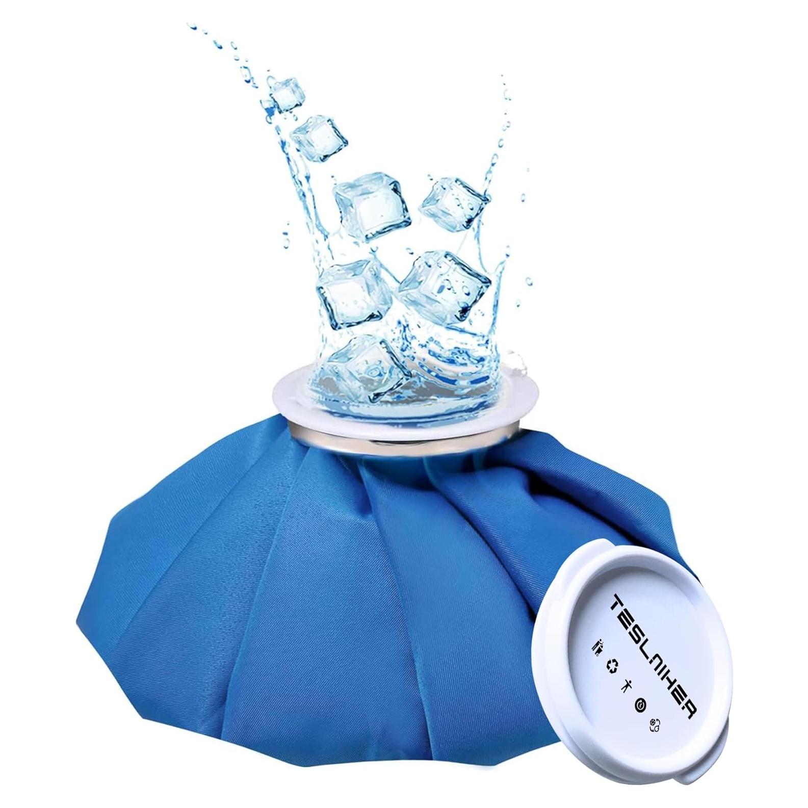 Compresa de Hielo Reutilizable Teslniher 15 cm Terapia Fría y Caliente