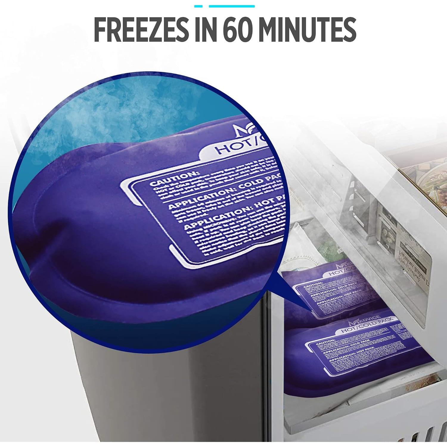 Paquete de Hielo Reutilizable MEDVICE 3 Piezas 25x13 cm