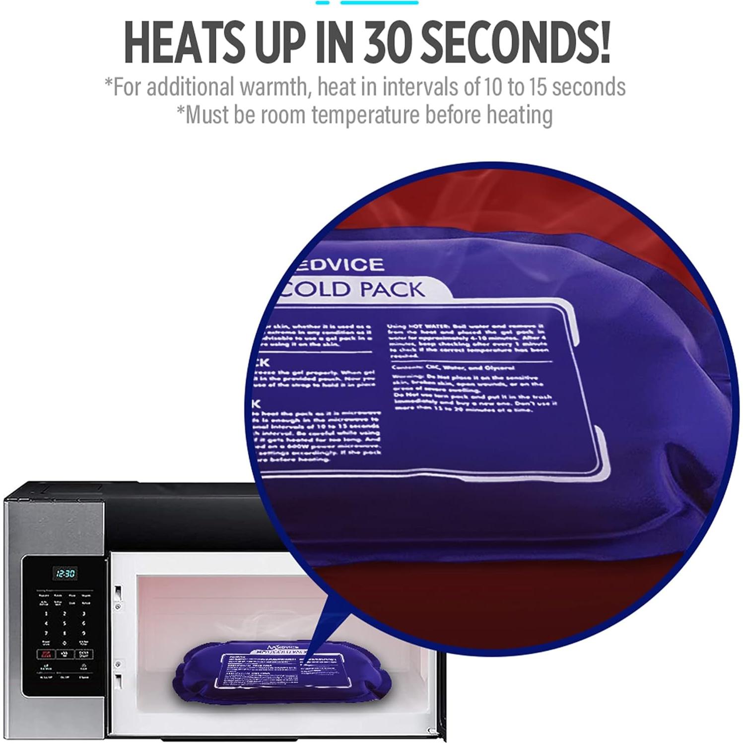 Paquete de Hielo Reutilizable MEDVICE 3 Piezas 25x13 cm