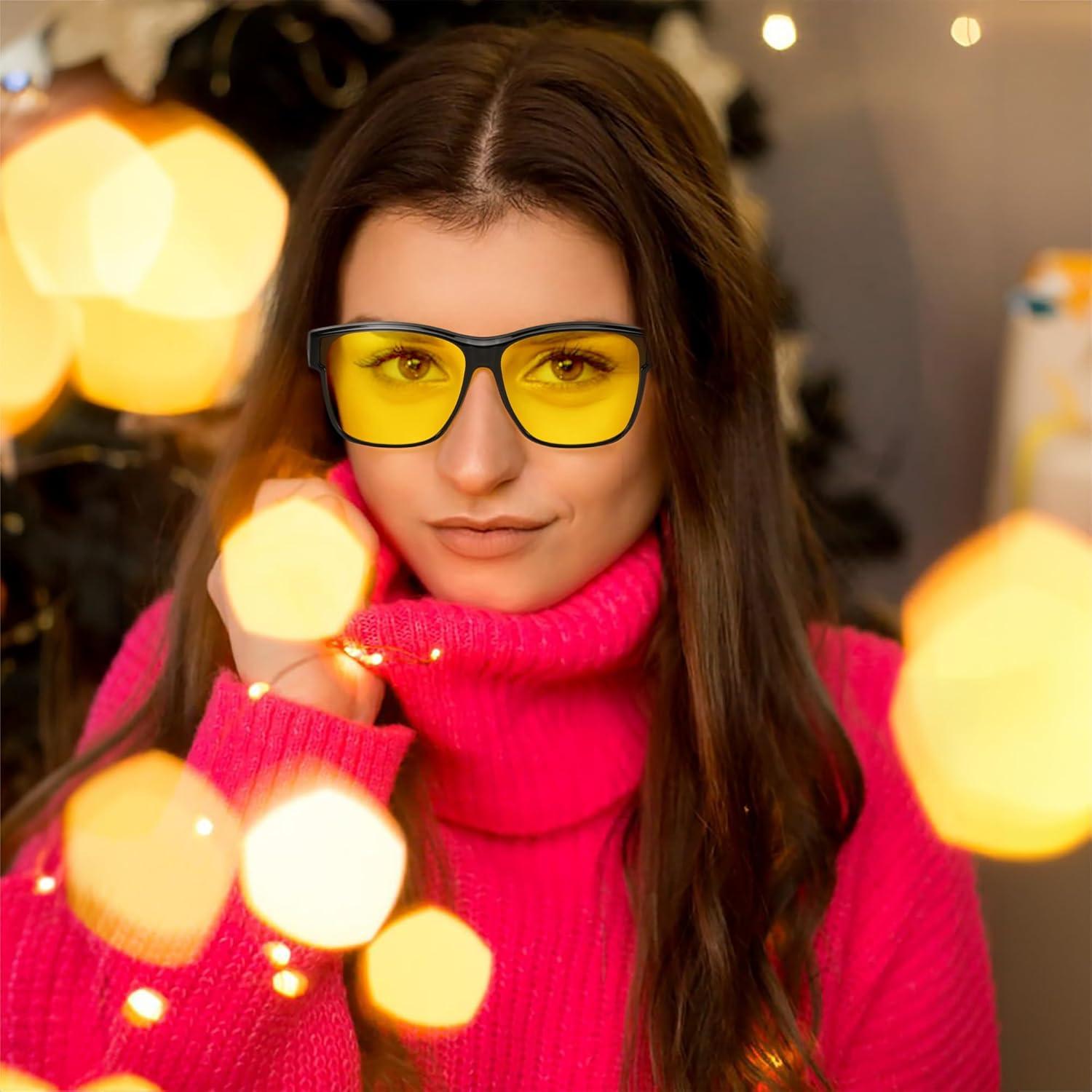 Gafas de Conducción FEISEDY Polarizadas Nocturnas 60mm