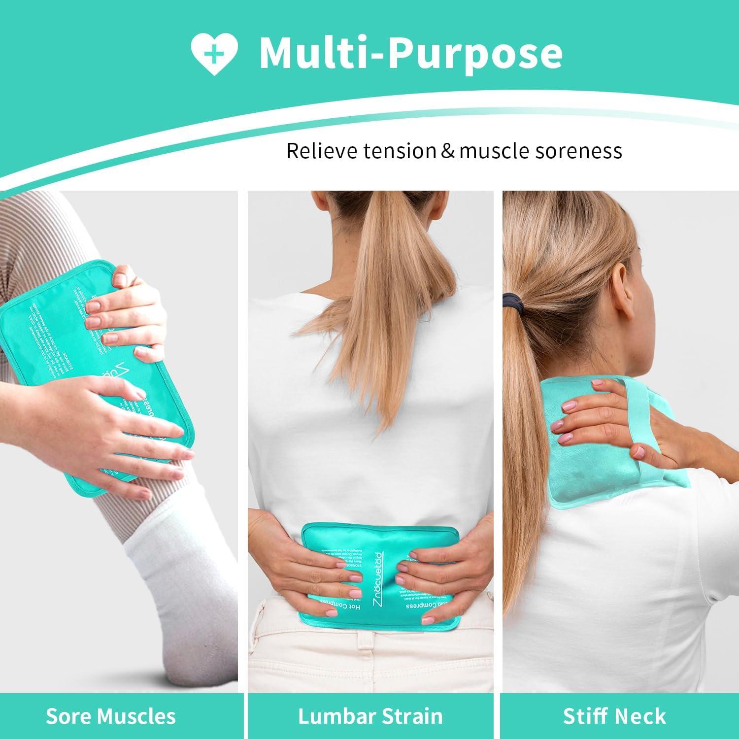 Bolsa de Hielo Gel Reutilizable Yunqixin 19.56x12.45cm Verde