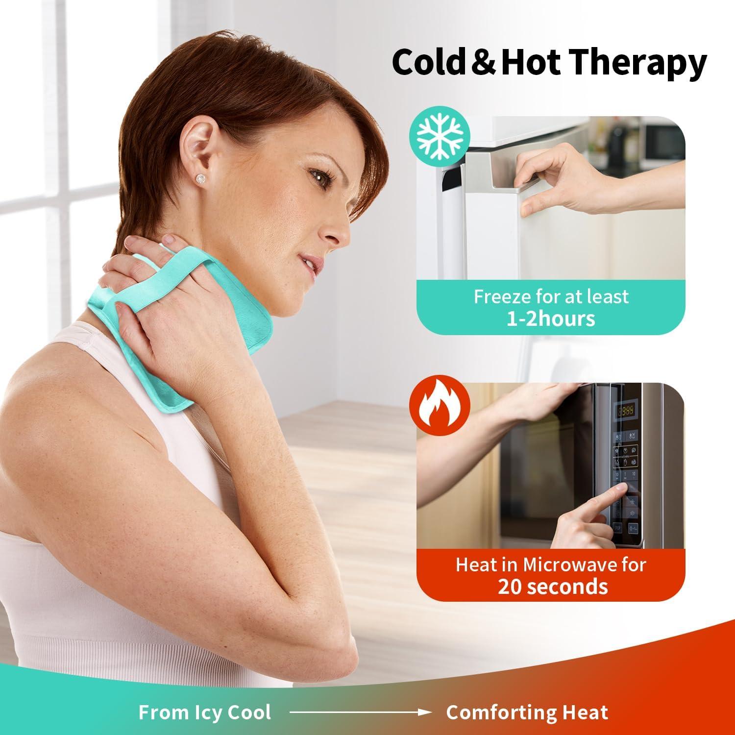 Bolsa de Hielo Gel Reutilizable Yunqixin 19.56x12.45cm Verde