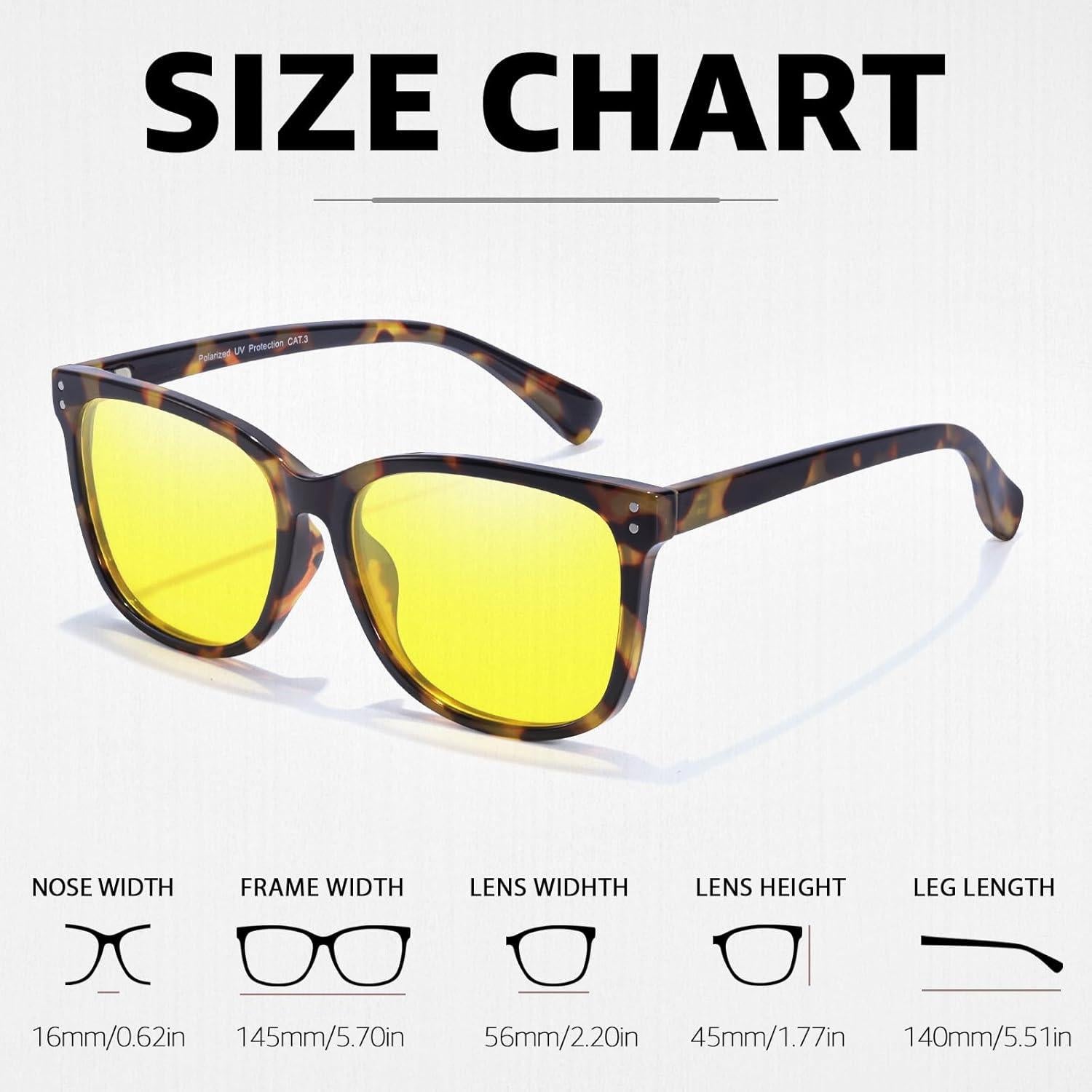 Gafas de Visión Nocturna Myiaur Amarillas UV400