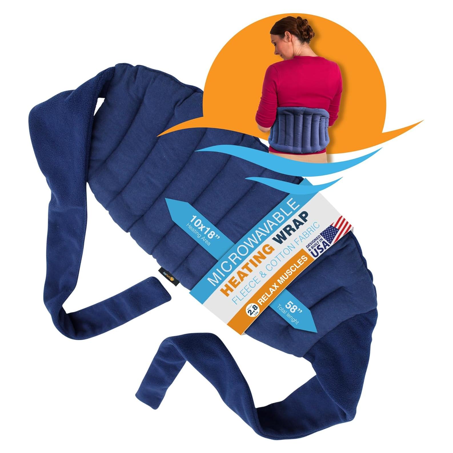 Almohadilla Térmica SunnyBay 25x46 cm para Dolor de Espalda