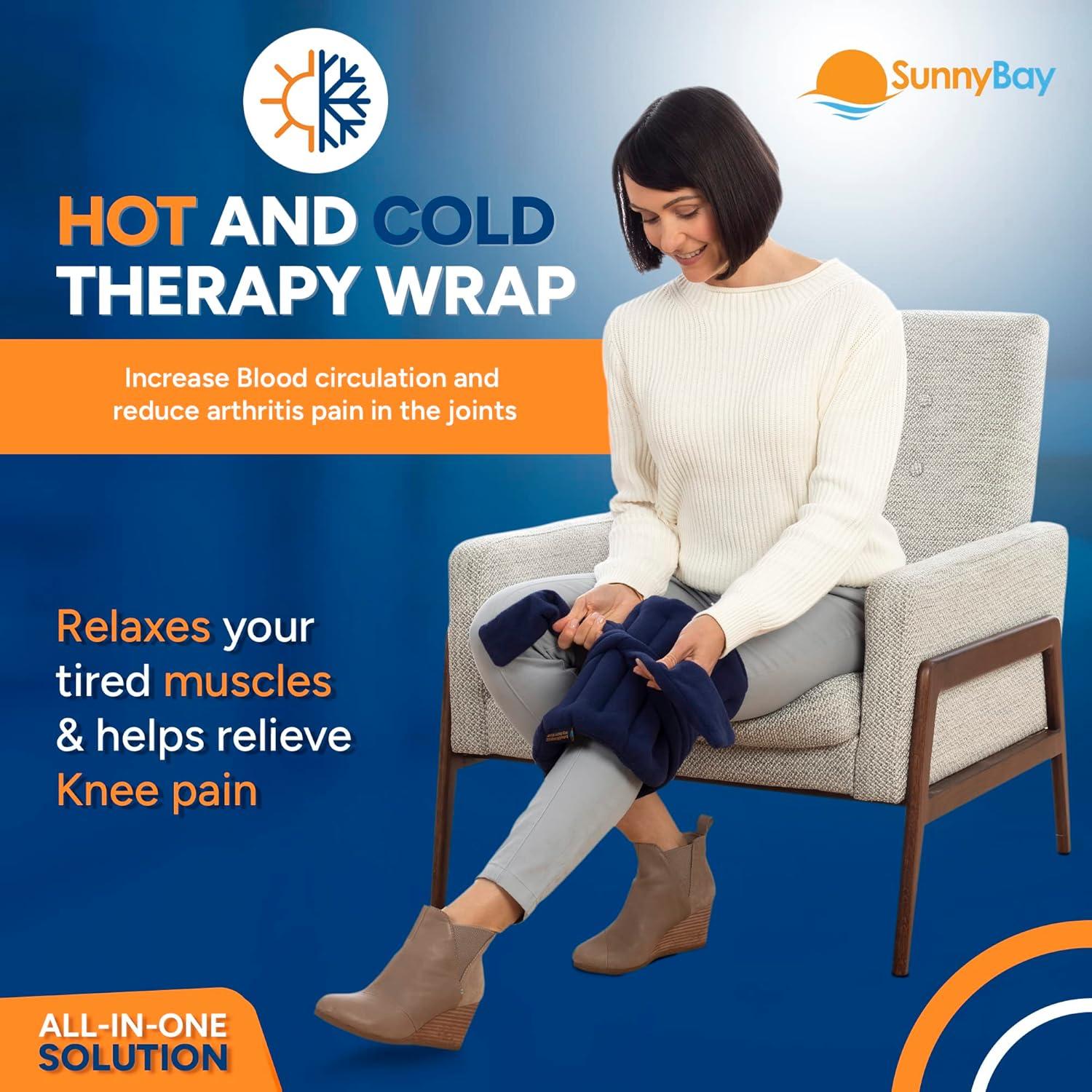 Almohadilla Térmica SunnyBay 25x46 cm para Dolor de Espalda