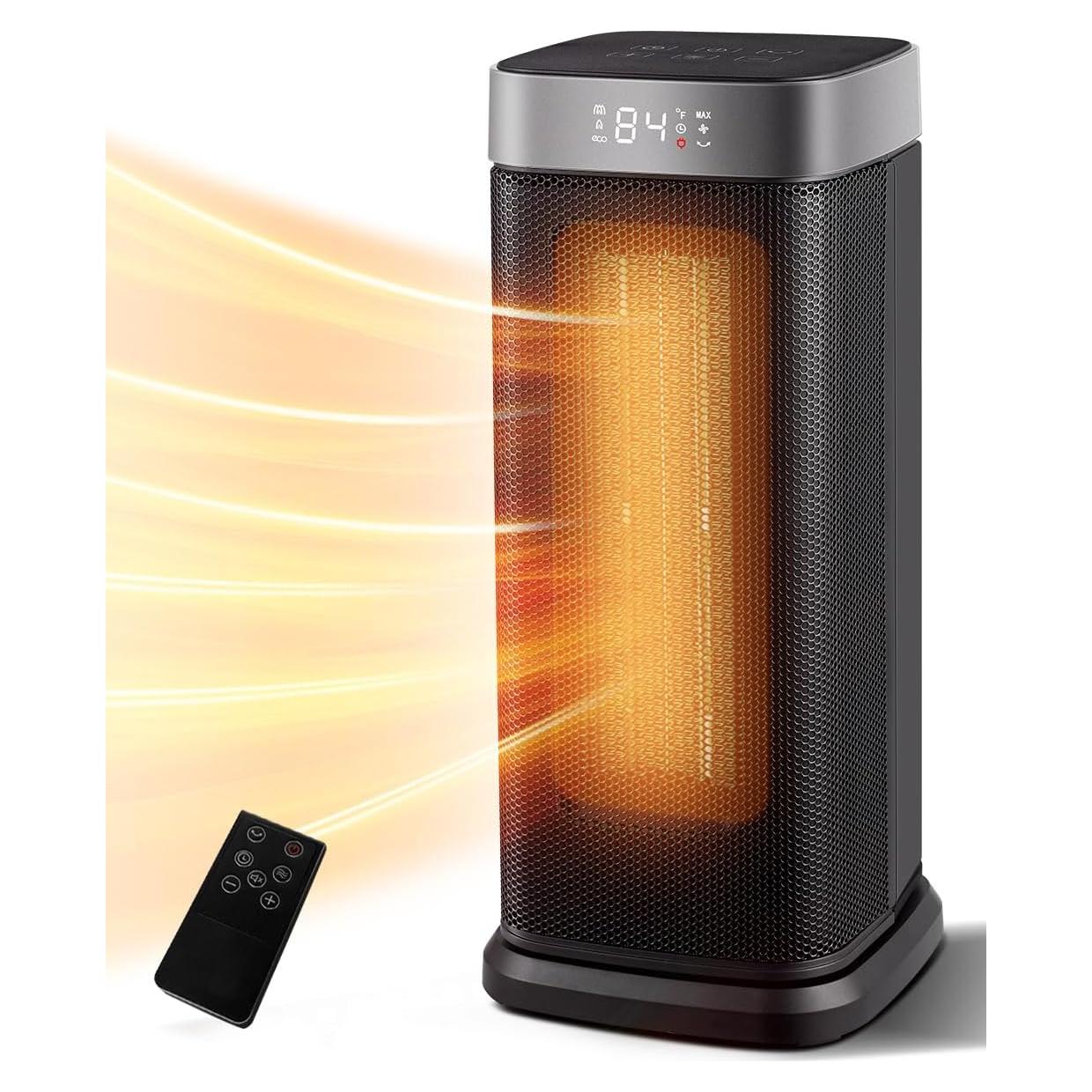 Calentador Eléctrico Sunnote JNF15-9F 1500W Oscilante 80°