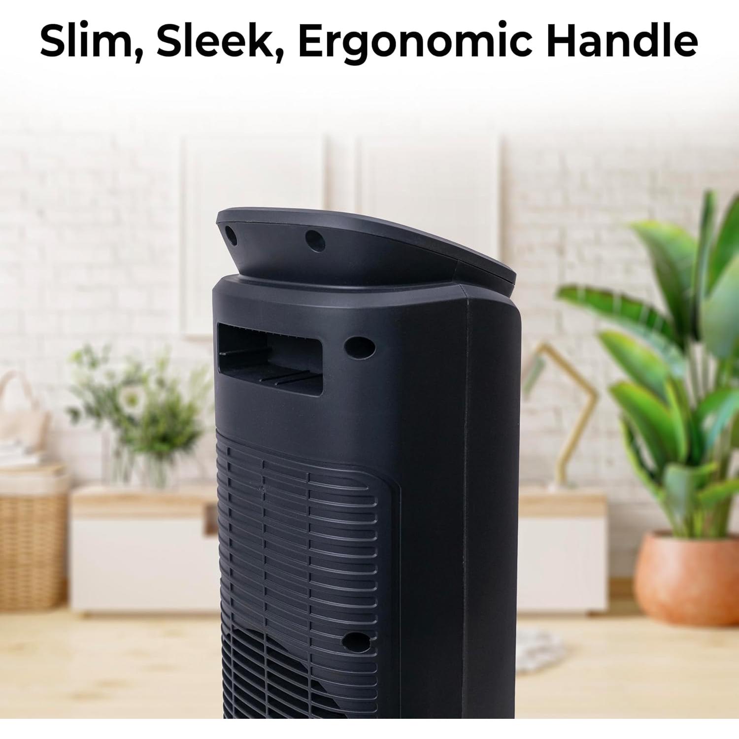 Calentador de Espacio Comfort Zone CZ12824 1500W Oscilante