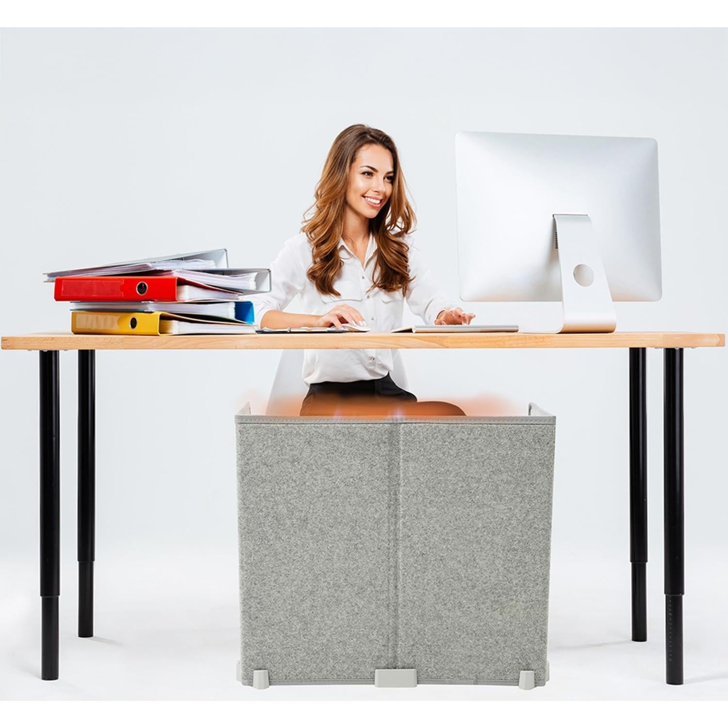 Calentador Bajo Escritorio Whisper Heat DSK1300 - Silencioso y Eficiente