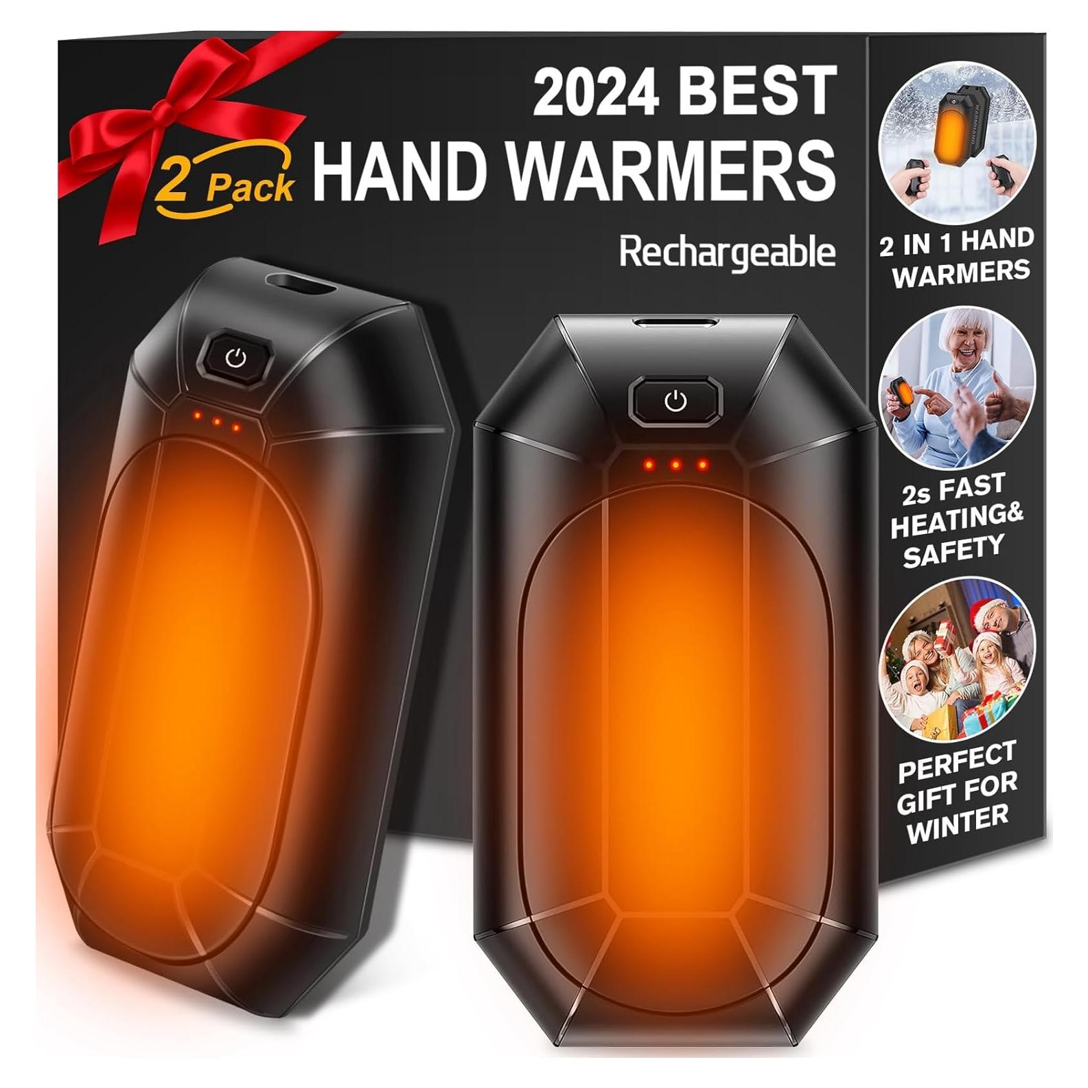 Calentadores de Manos Recargables FYTSE AO-212 USB 2 Piezas