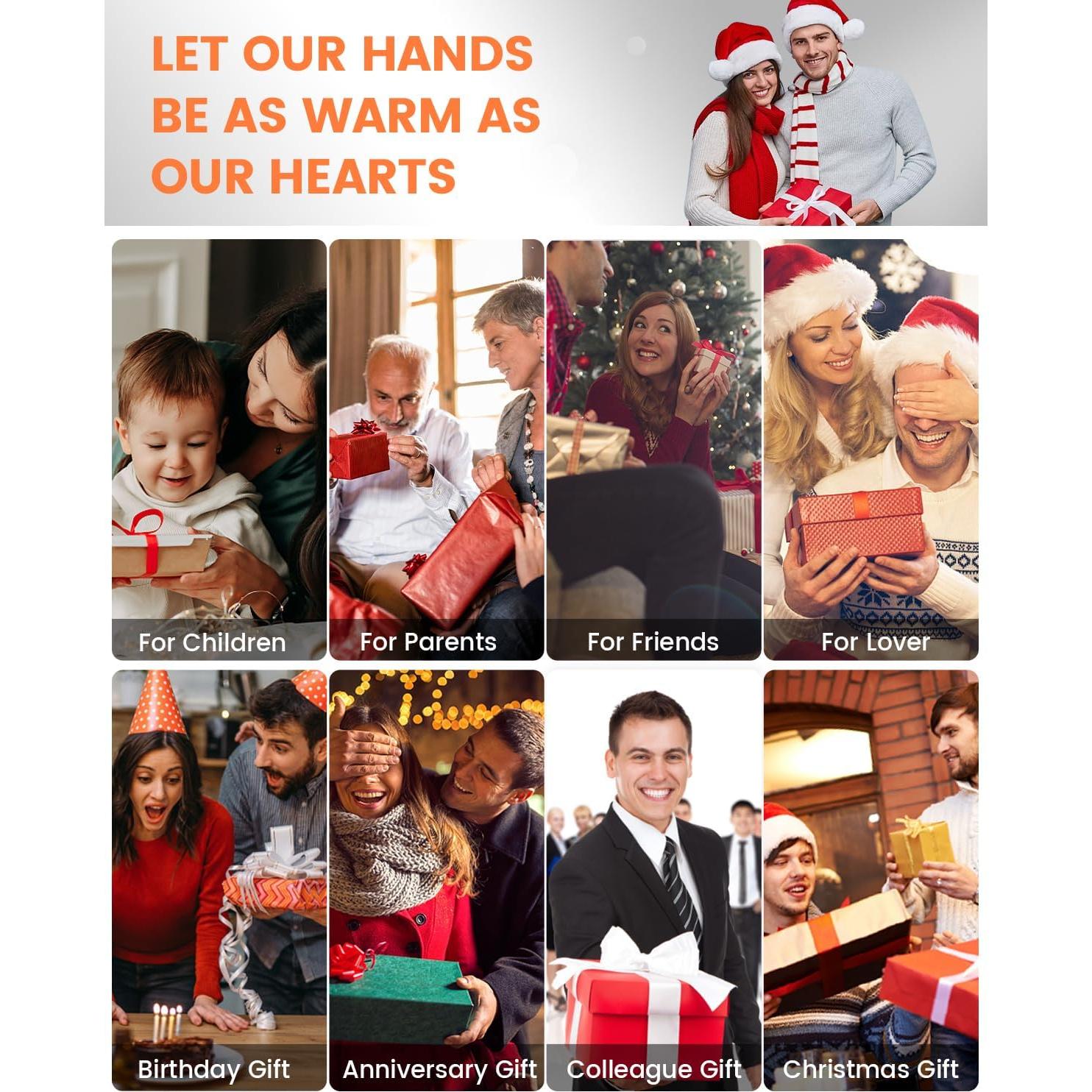 Calentadores de Manos Recargables FYTSE AO-212 USB 2 Piezas