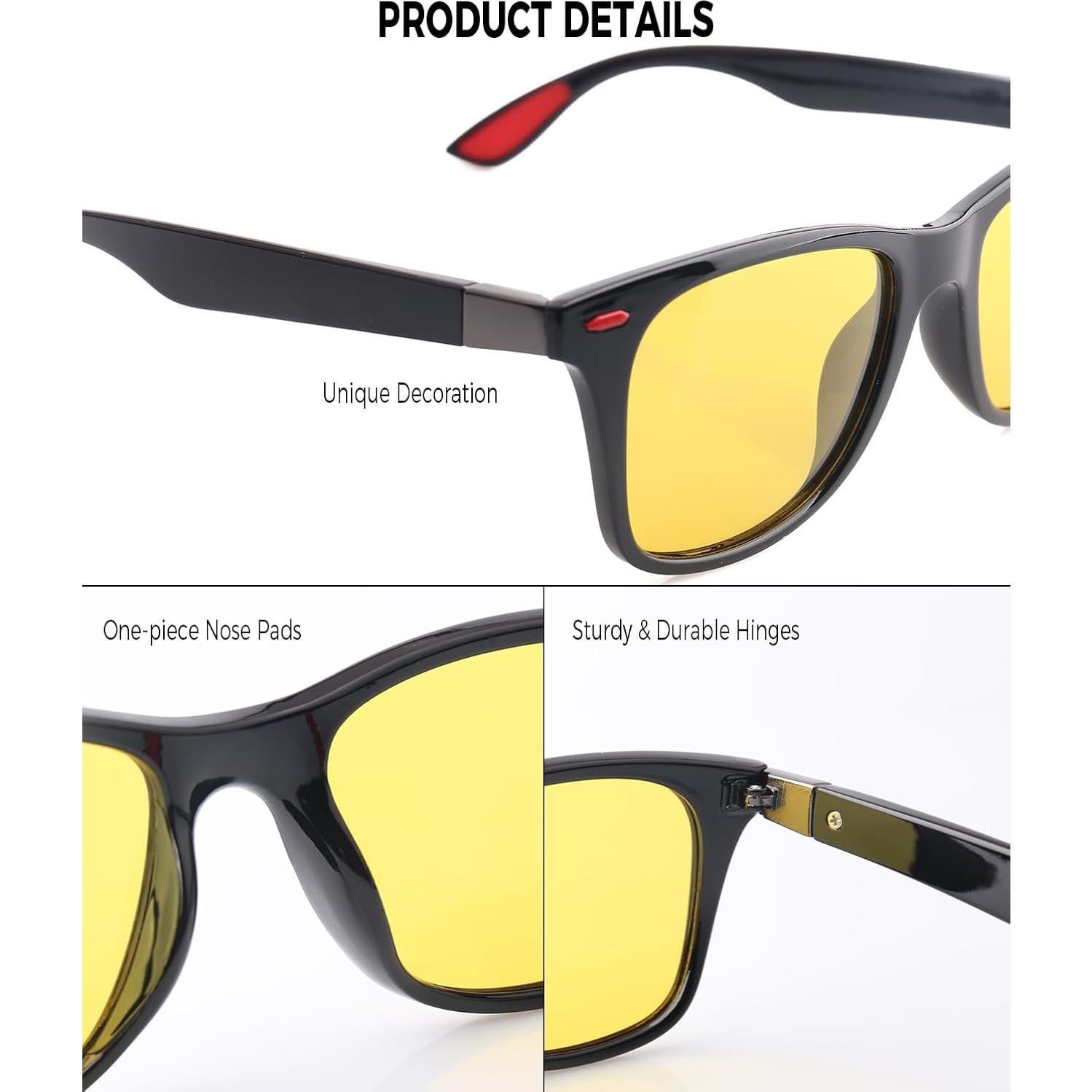 Gafas de Visión Nocturna FIMOSON YS005-1 Polarizadas UV400