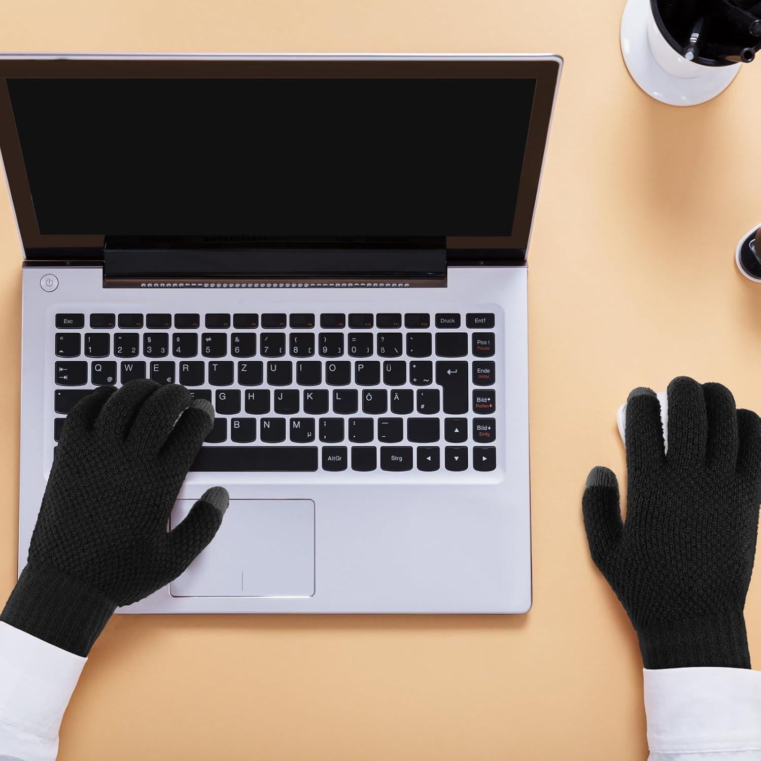 Guantes Térmicos USB Bencailor 2 Pares Lavables Táctiles