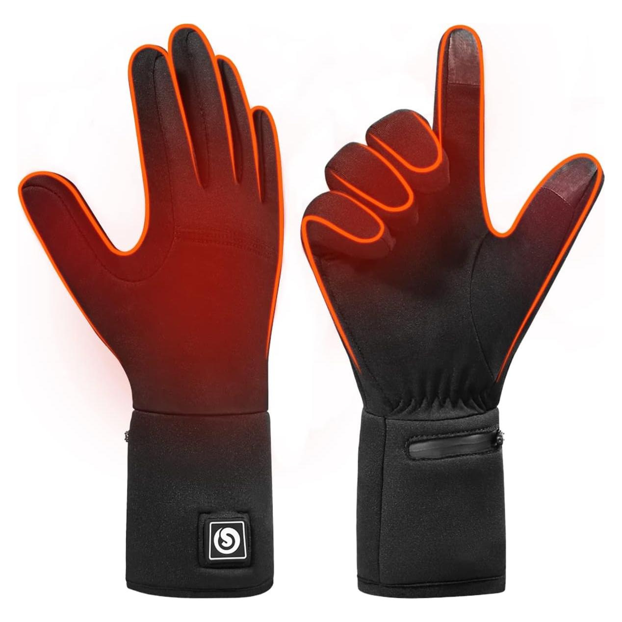 Guantes calefaccionados DAY WOLF 7.4V unisex negros