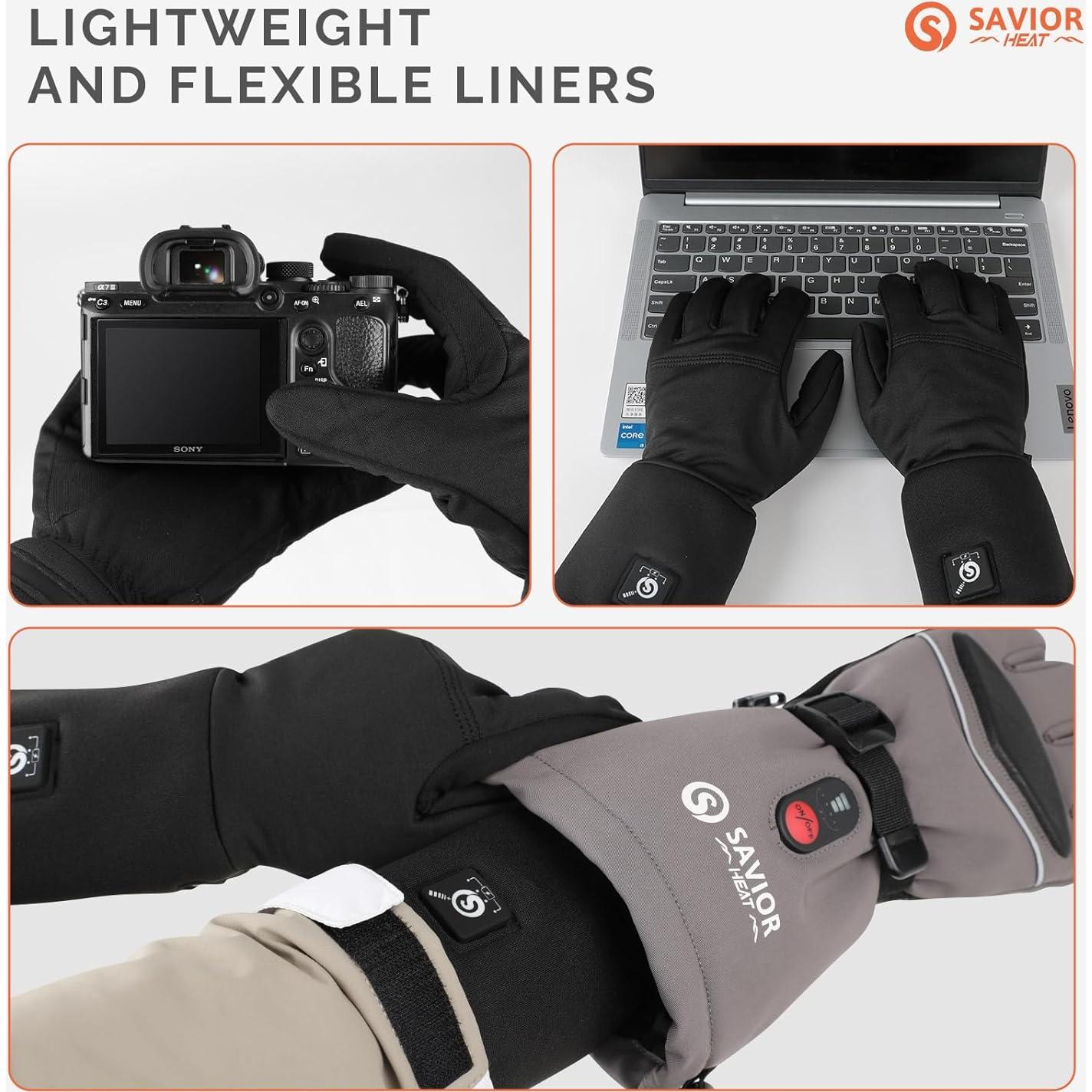 Forros de Guantes Calentados SAVIOR HEAT SHGS13 XL-2XL