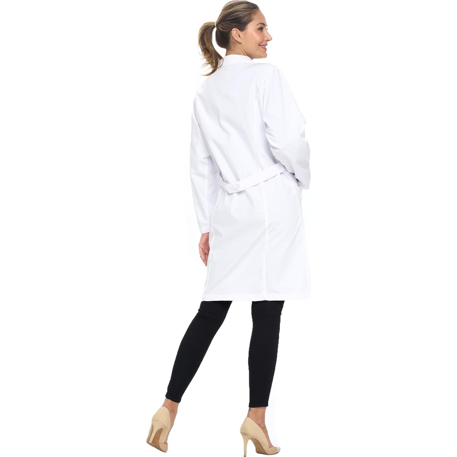 Bata de Laboratorio Natural Uniforms Unisex 101,6 cm 3X