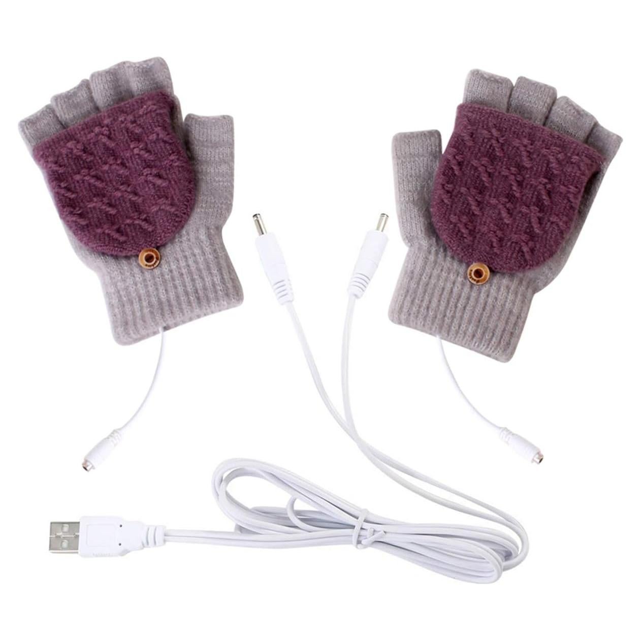 Guantes Calentados USB Unisex Petyoung - Invierno 16 cm