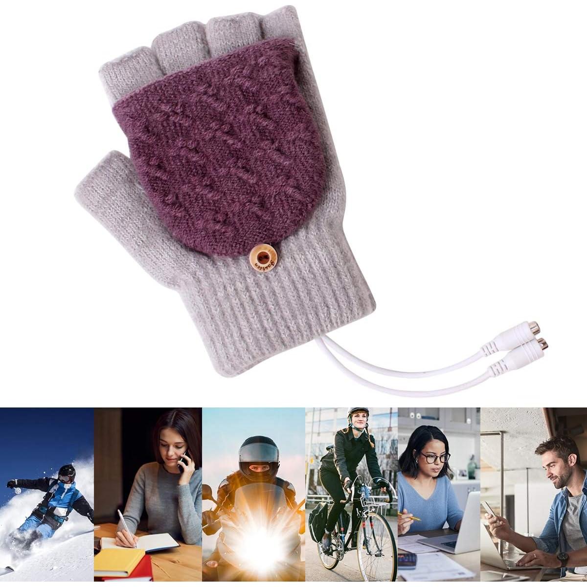 Guantes Calentados USB Unisex Petyoung - Invierno 16 cm