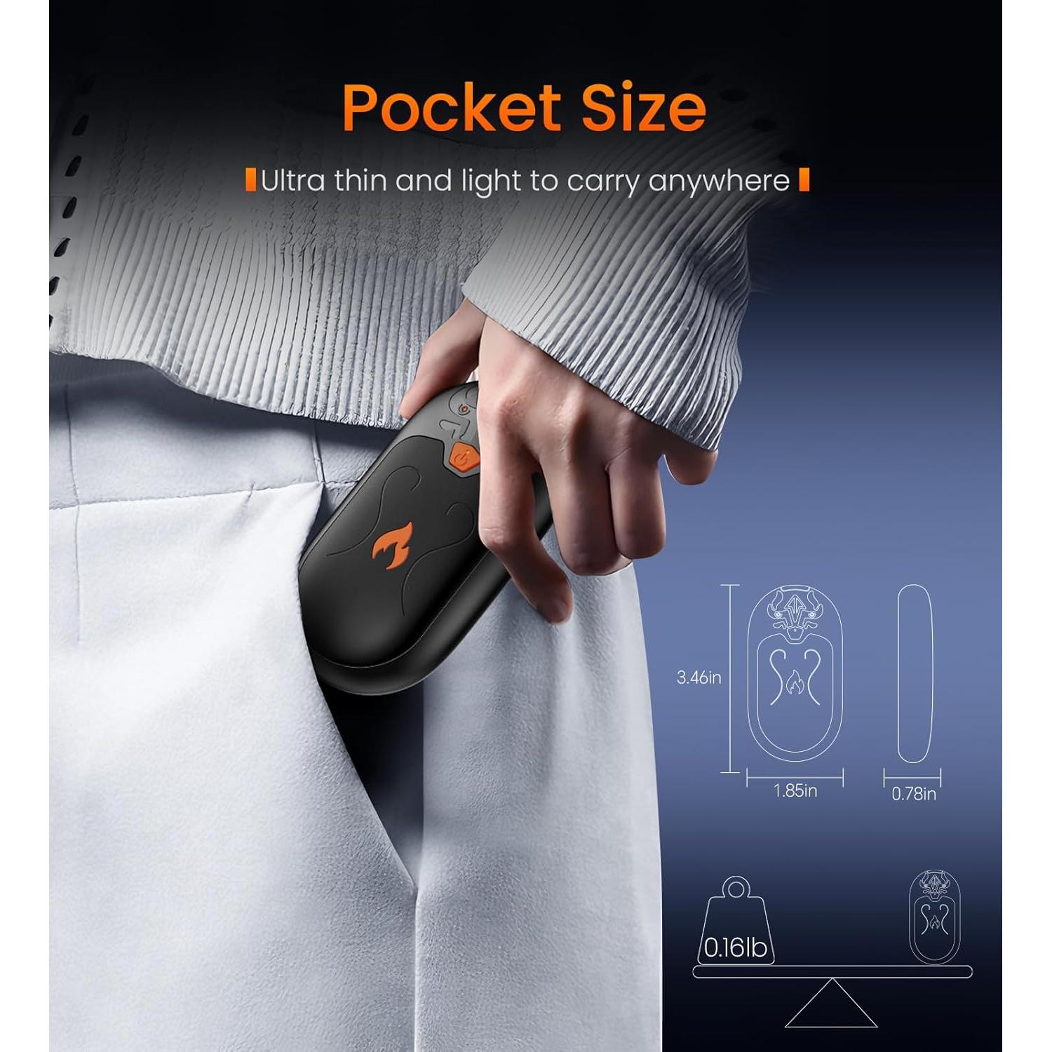 Calentadores de Manos Recargables HAWANA TT-09 8000mAh 24h