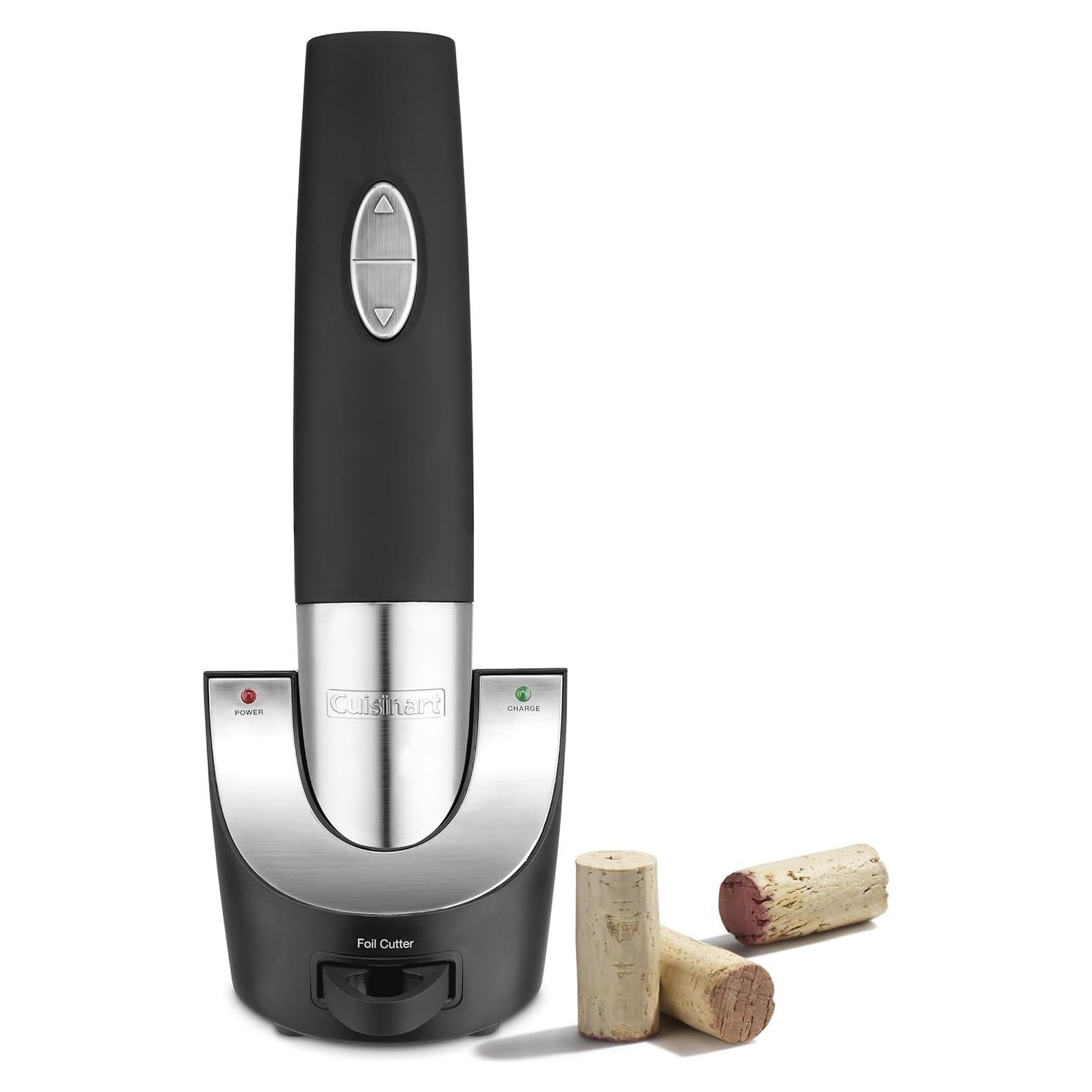 Abridor de Vino Inalámbrico Cuisinart con Sellador al Vacío