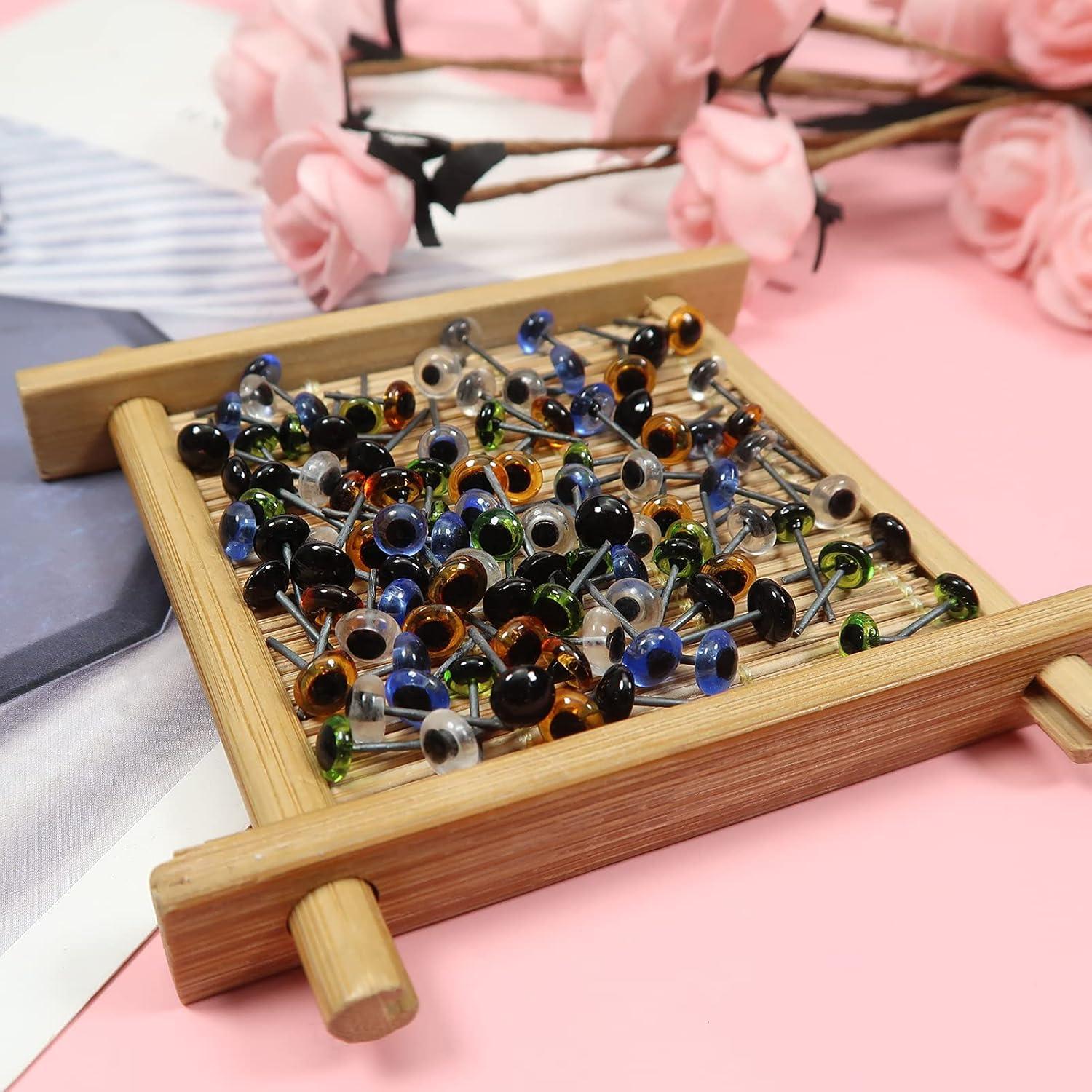 Ojos de Vidrio TOAOB 100pcs 5mm Colores para Manualidades